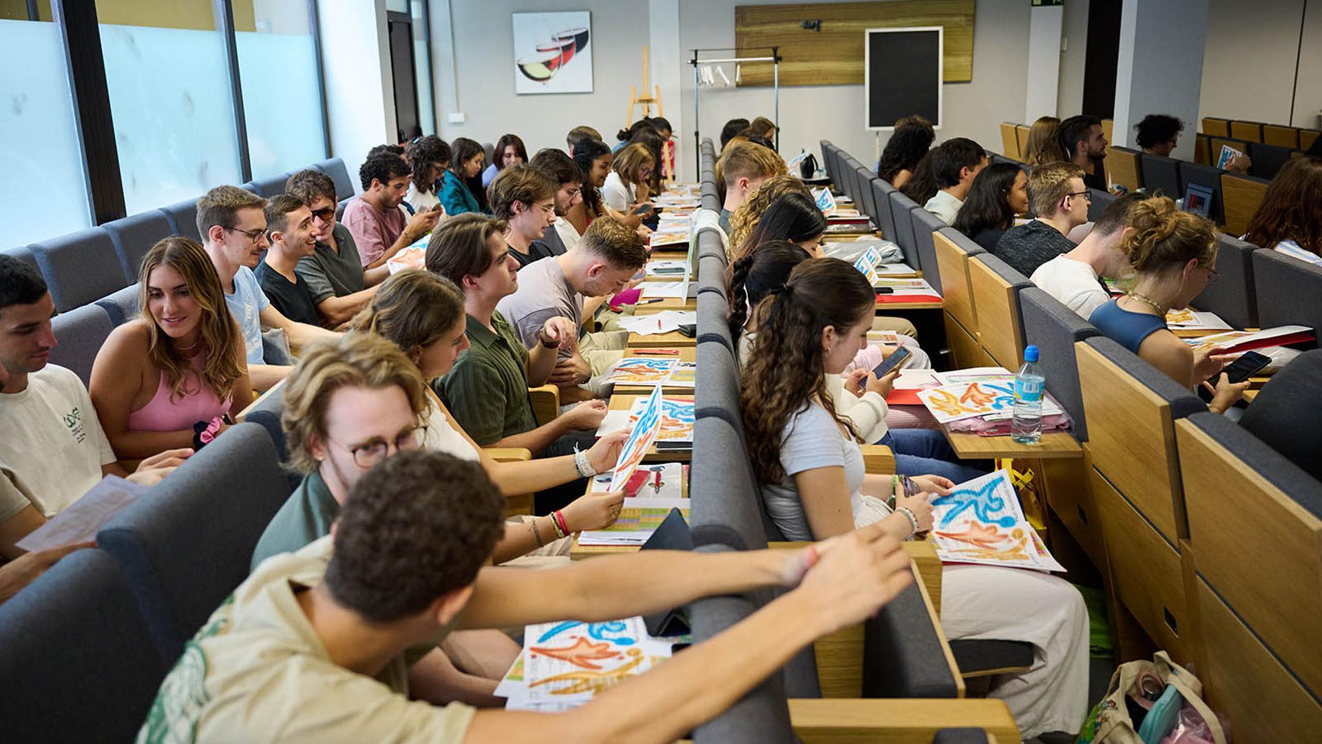 Un total de 213 estudiantes internacionales cursarán estudios de grado este semestre en la UPNA