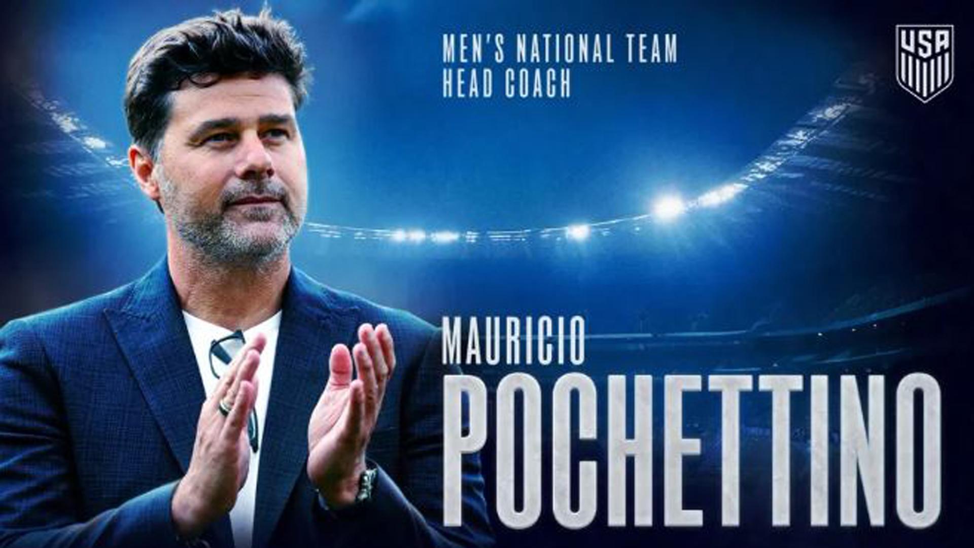 El técnico argentino Mauricio Pochettino, nuevo seleccionador de Estados Unidos