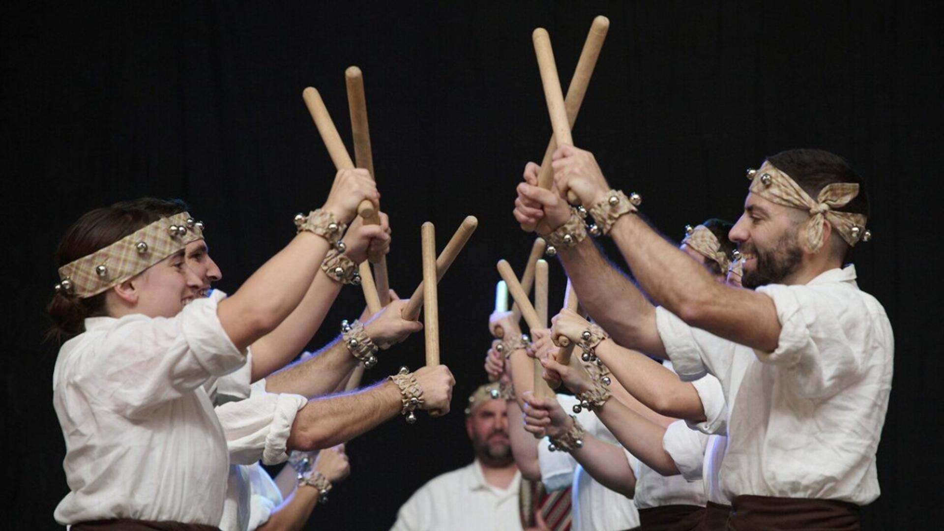El grupo de folklore vasco Ortzadar
