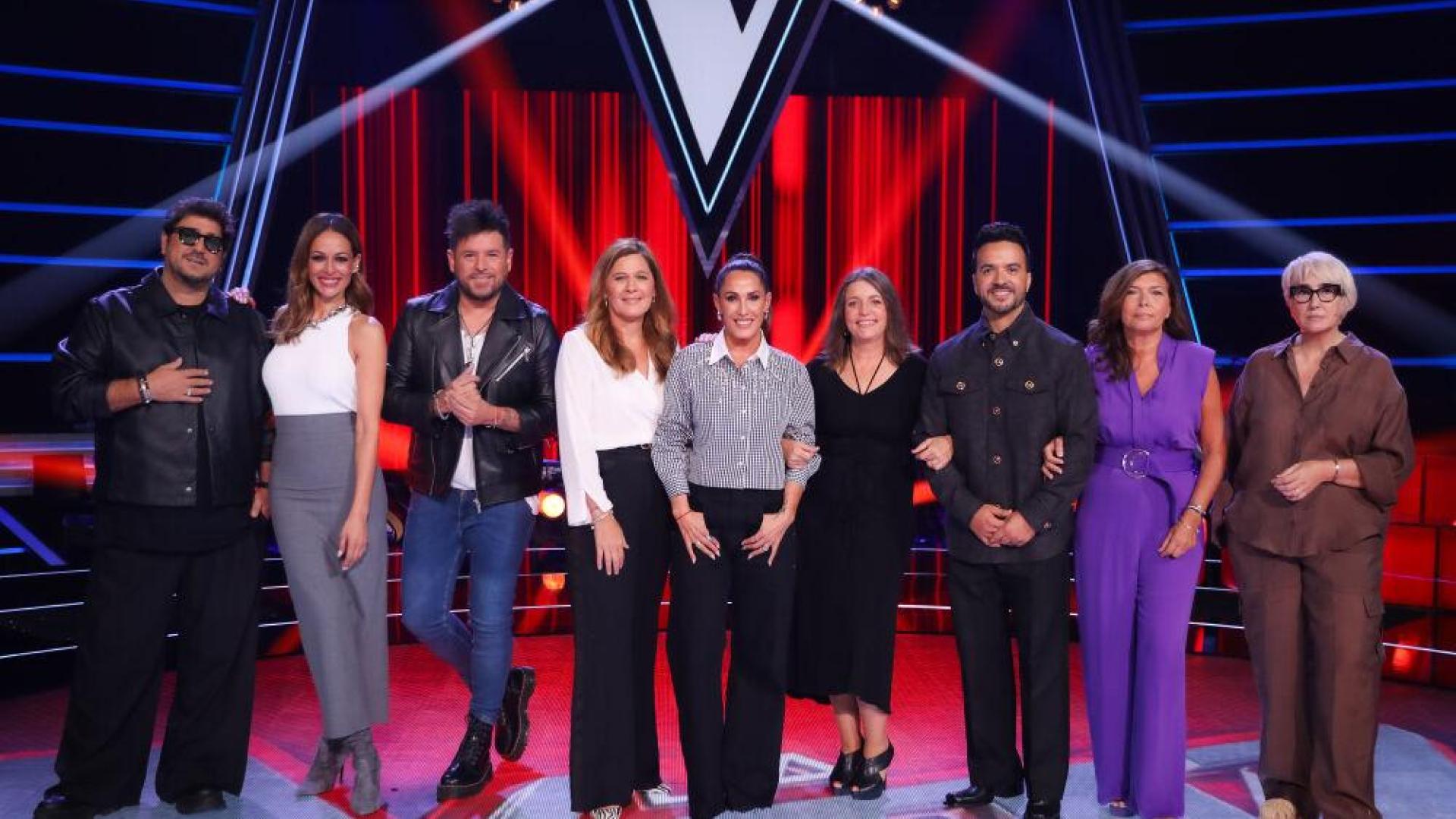 ‘La Voz’ regresa este viernes a Antena 3 con Pablo López, Antonio Orozco, Luis Fonsi y Malú como coaches