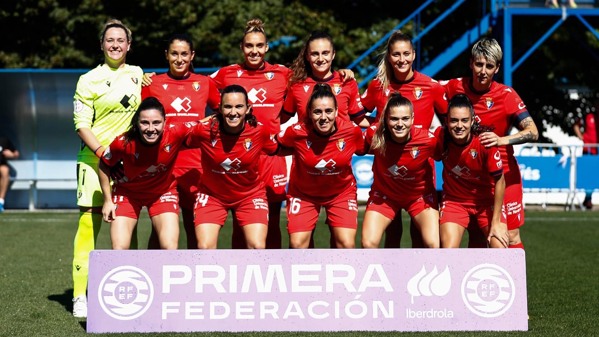 Once titular de las rojillas contra el Alavés en Ibaia