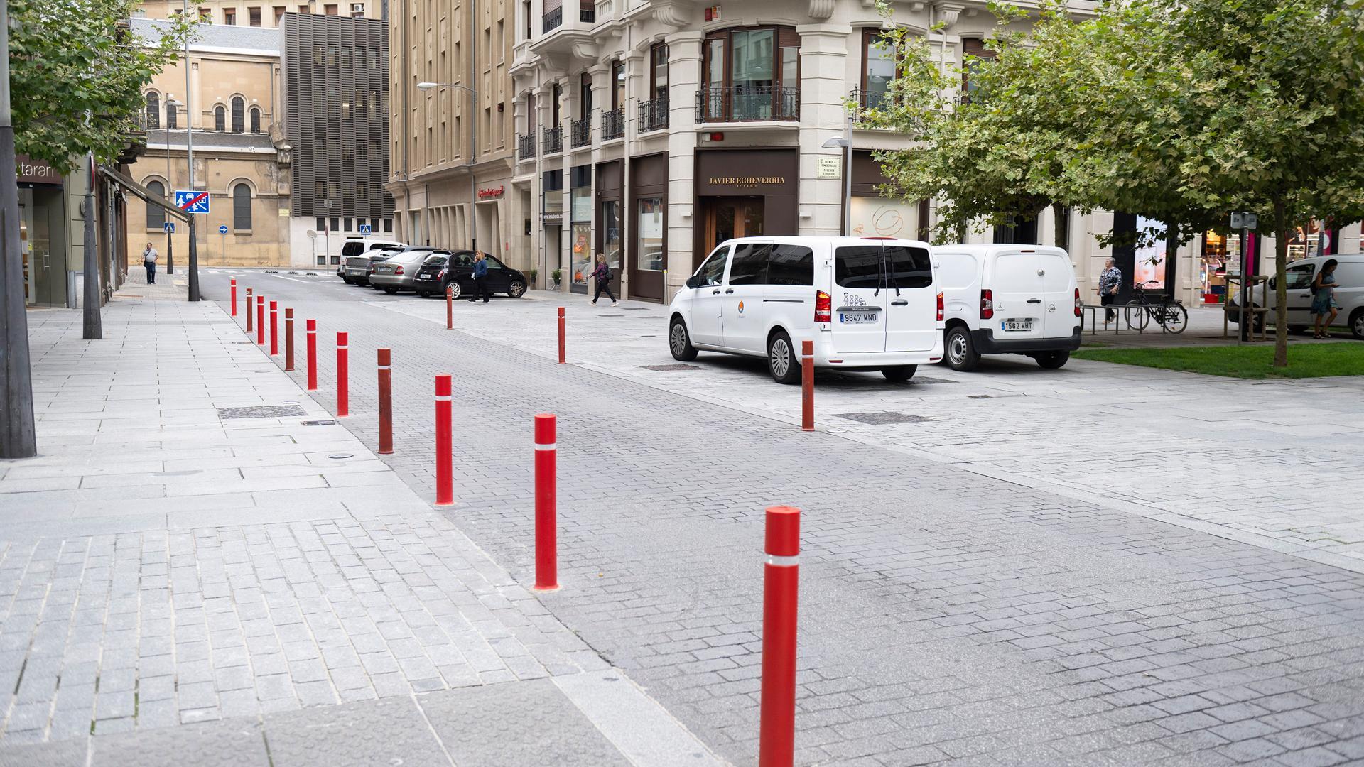Imagen de la Av. Roncesvalles de Pamplona