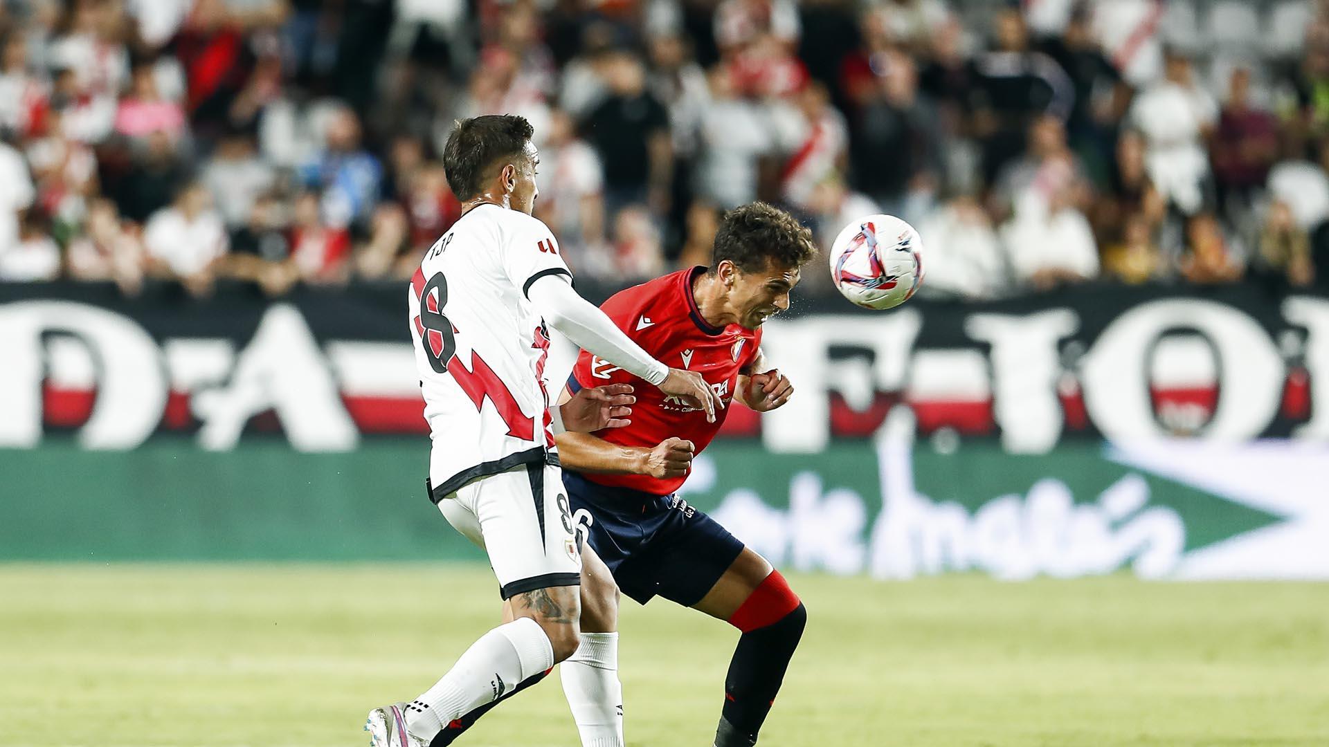 Fotos del partido entre Rayo Vallecano y Osasuna