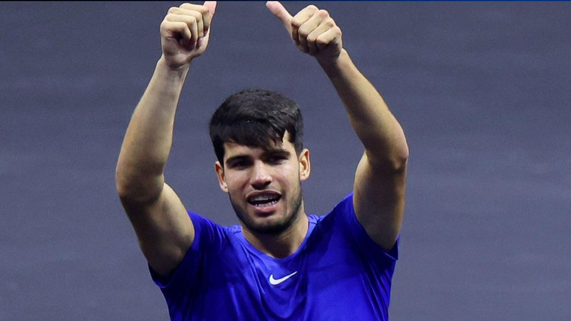 La victoria de Carlos Alcaraz ante el estadounidense Taylor Fritz (6-2 y 7-5) sirvió para culminar en la última jornada de la Copa Laver una remontada increíble de Europa
