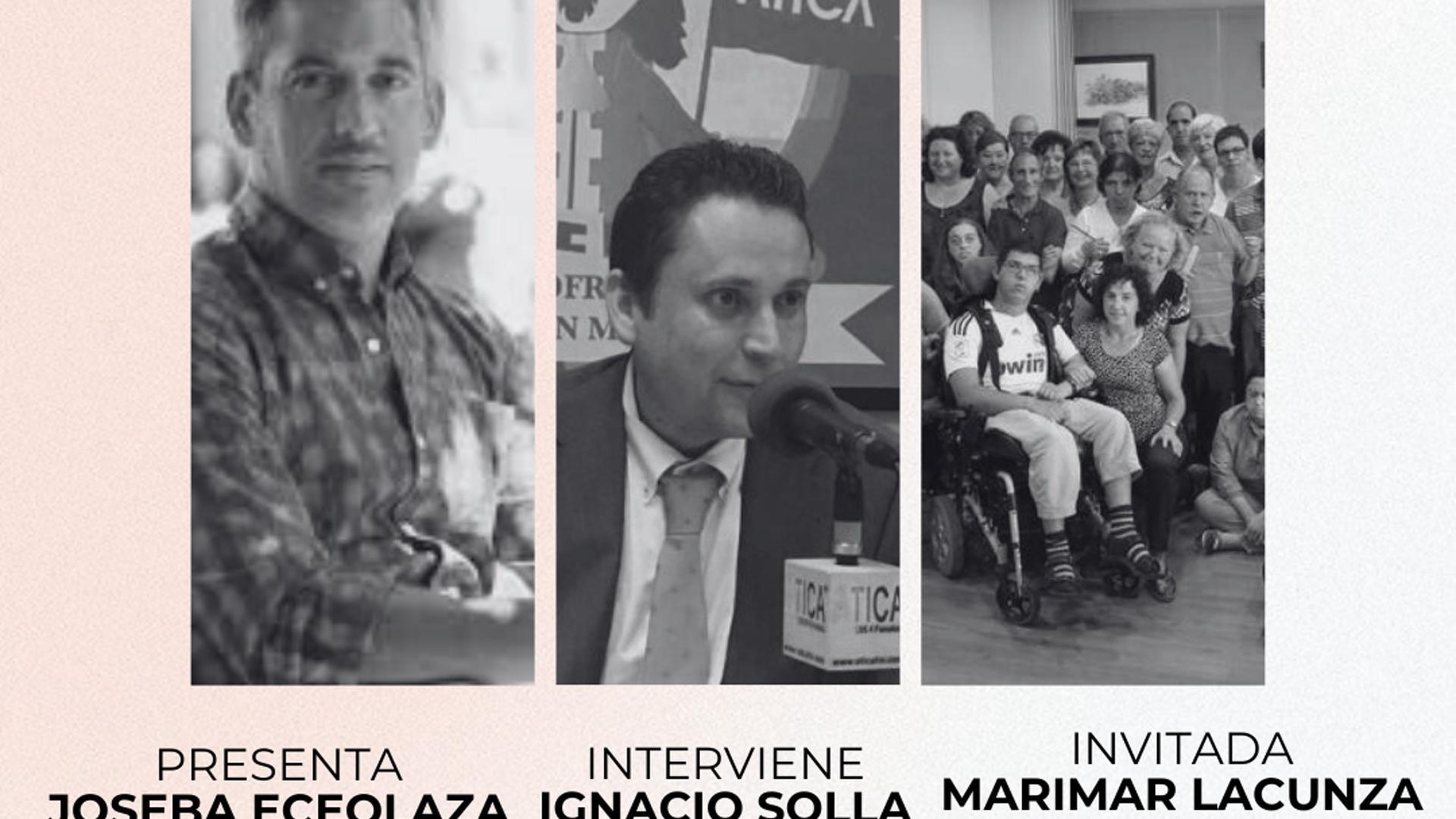 Una charla en Pamplona abordará la discapacidad y el ejemplo de superación de Ignacio Solla