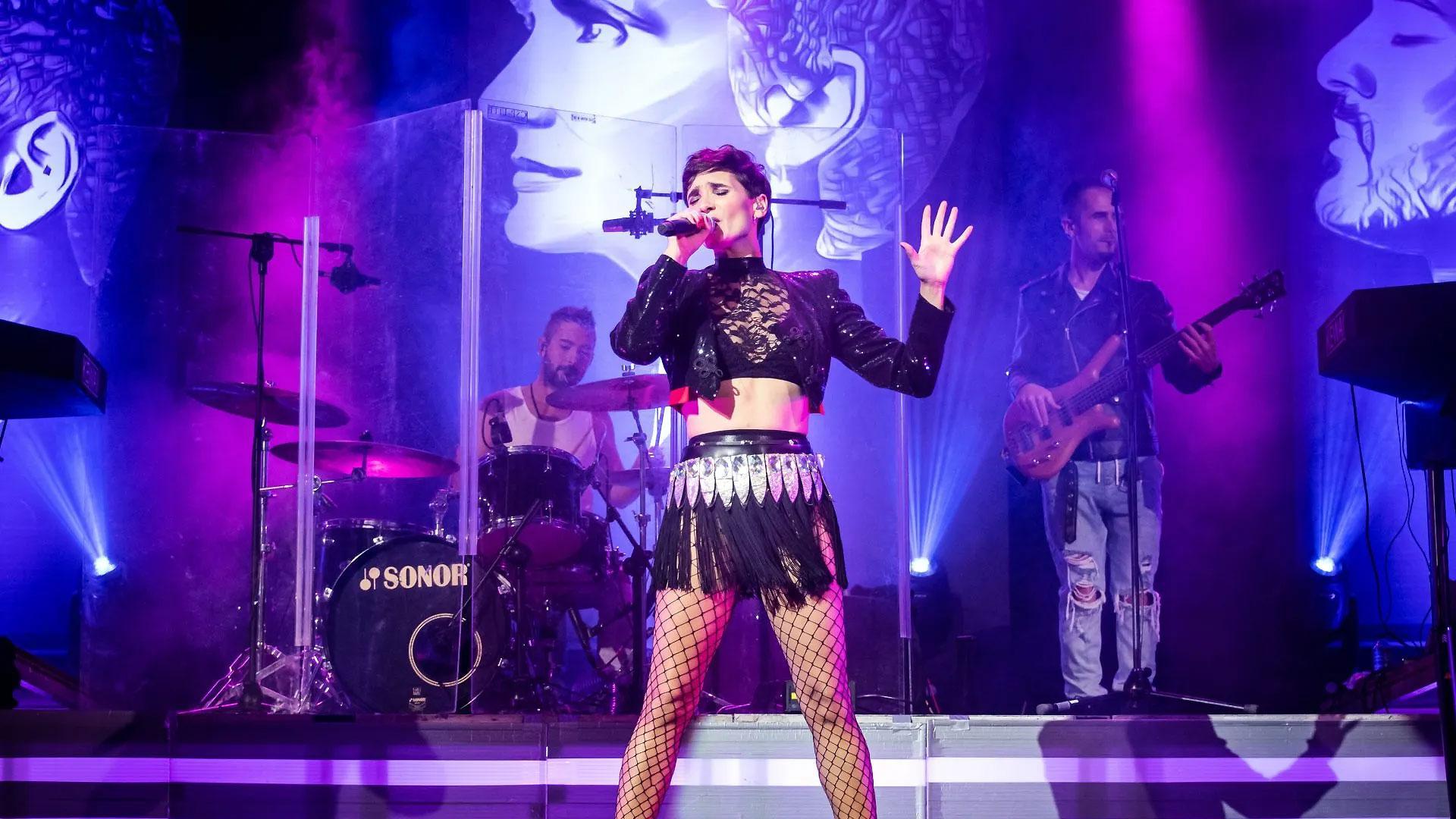 Robin Torres, en una escena del musical 'Hija de la Luna'