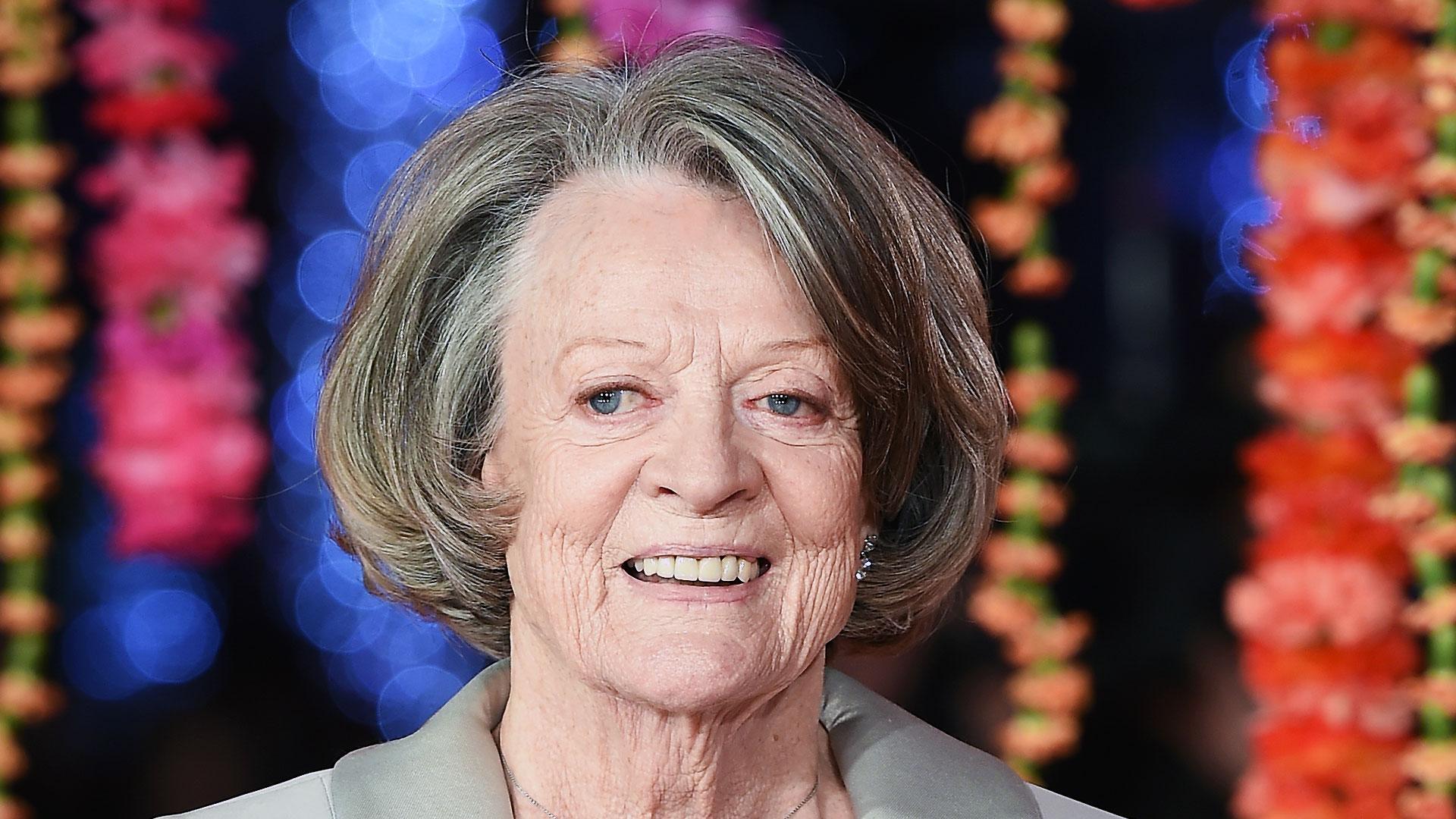 La actriz británica Maggie Smith