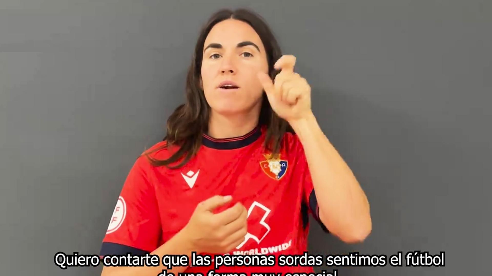 La navarra Eunate Arraiza y su mensaje de inclusión