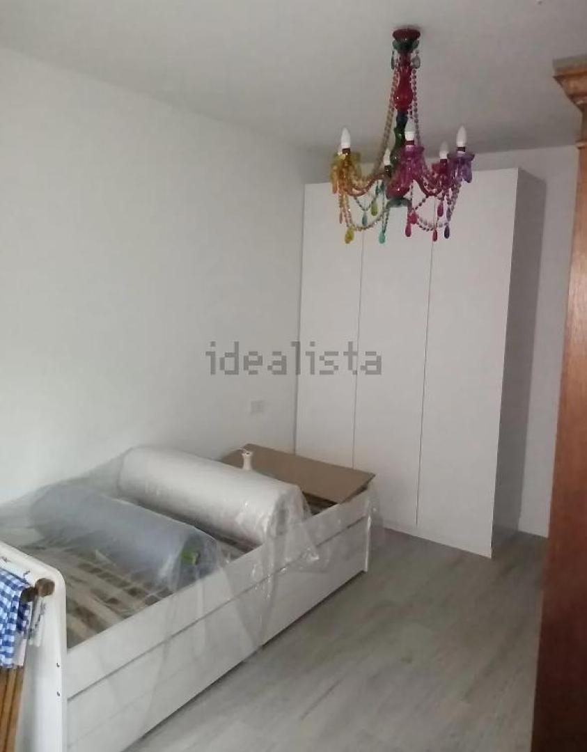 Una de las tres habitaciones del piso