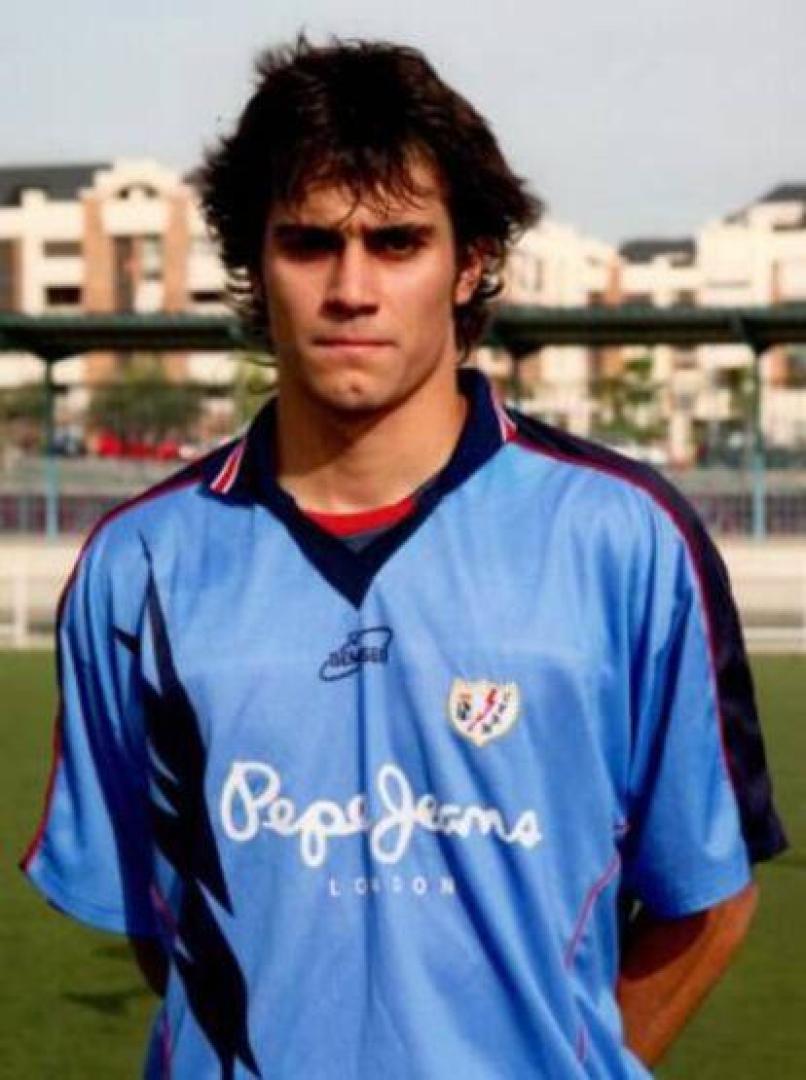 Arribas, con la camiseta