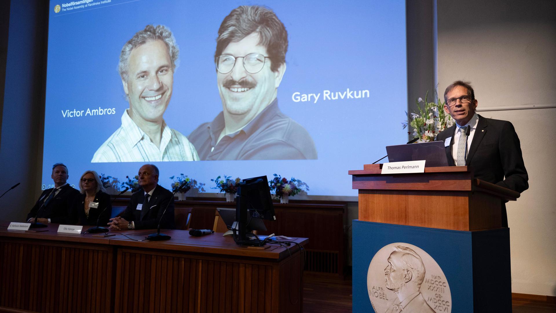 Nobel de medicina para Victor Ambros y Gary Ruvkun, por descubrimiento del microARN y su papel en genética