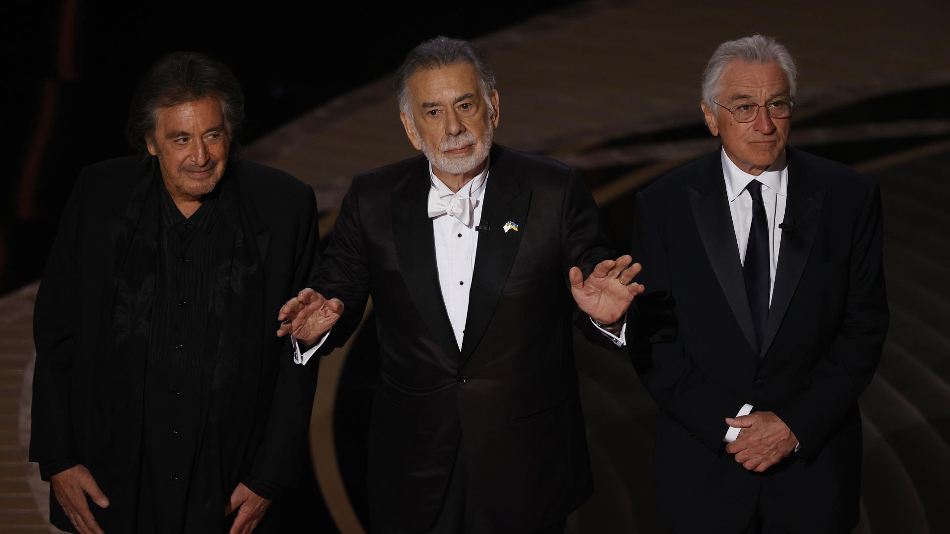Al Pacino, Francis Ford Coppola y Robert DeNiro