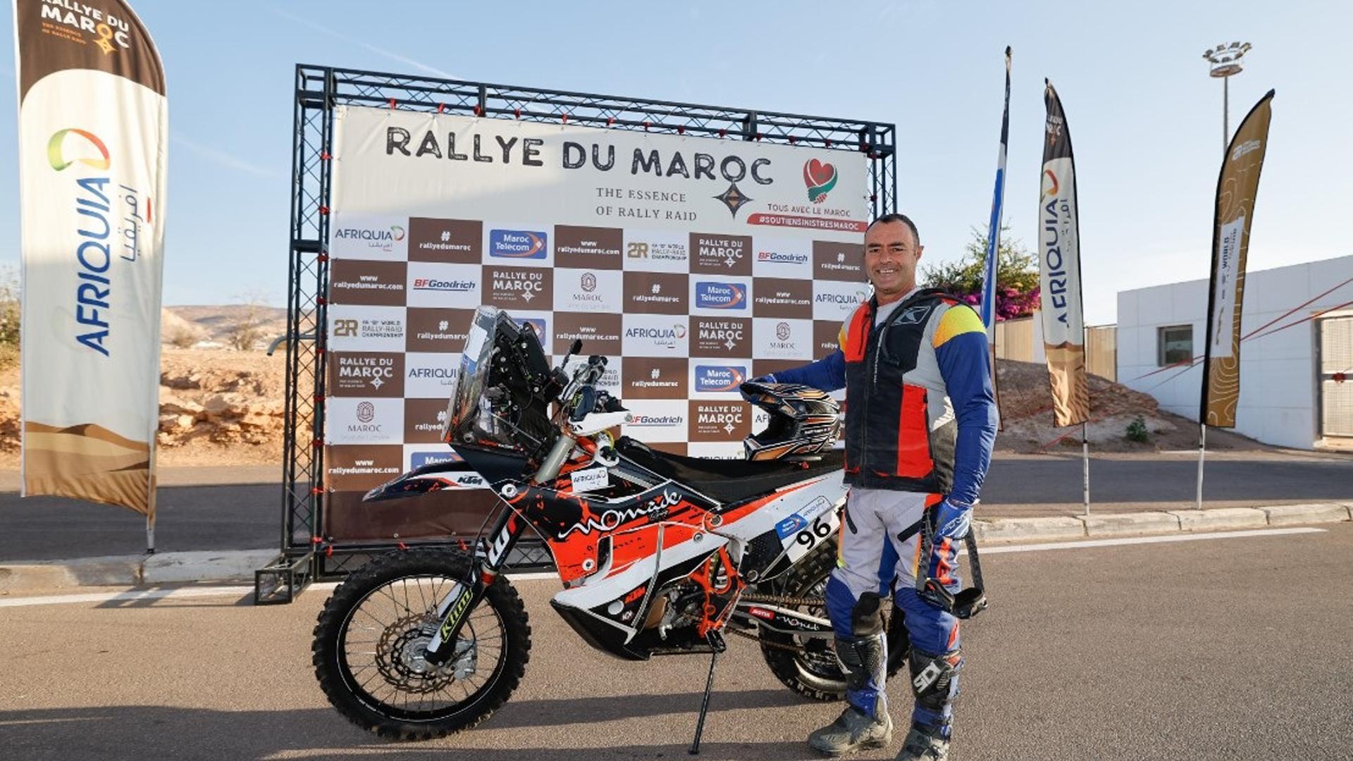 El piloto francés Frédéric Baudry