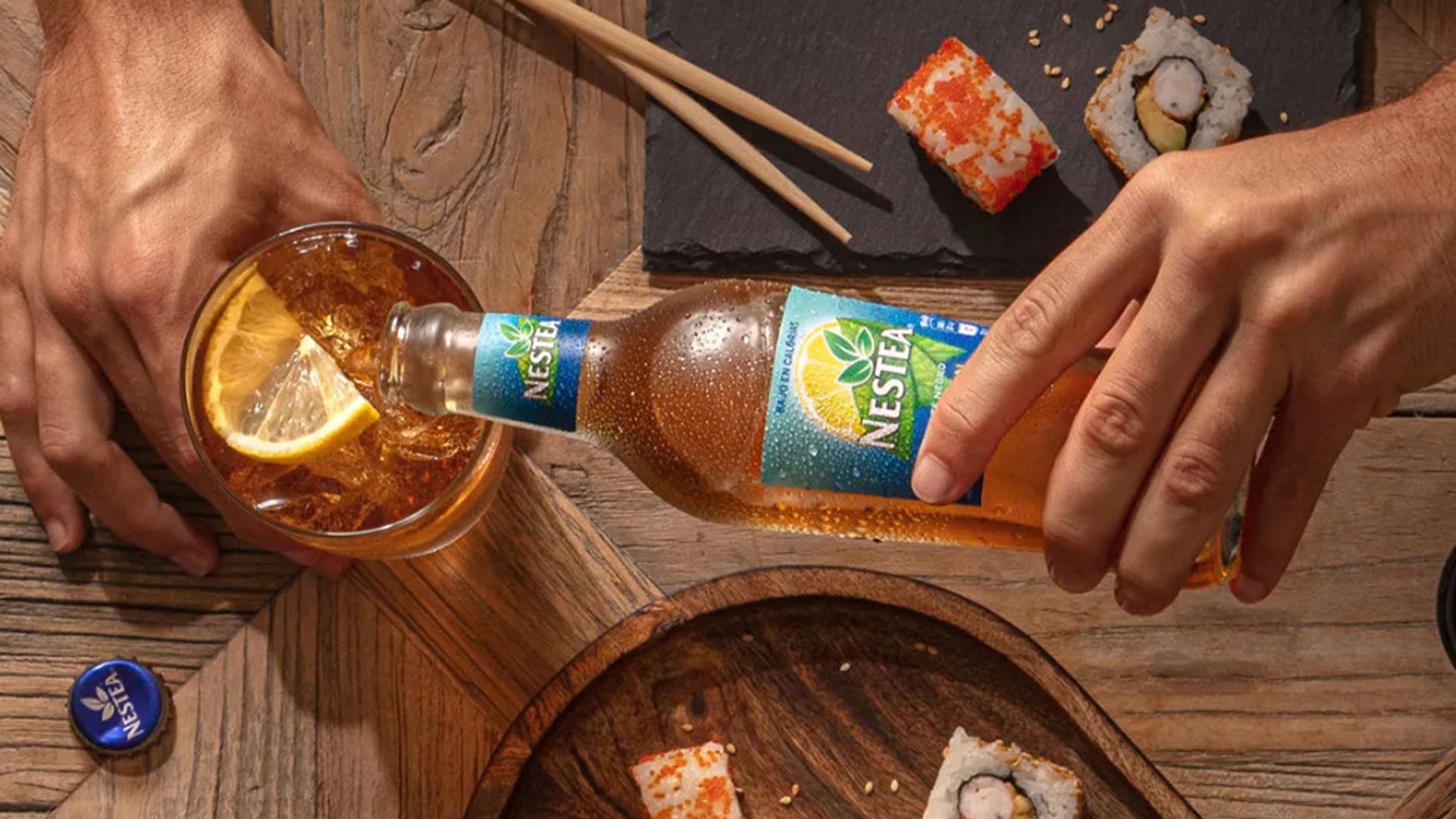 Un refresco de Nestea