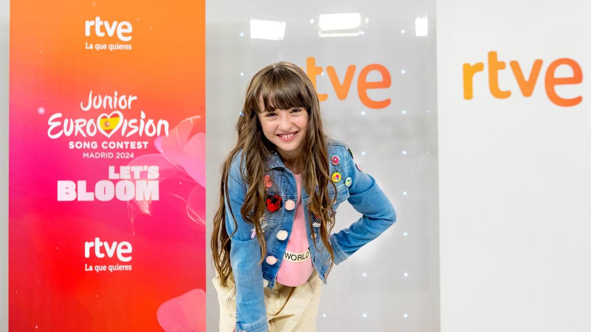 Chloe DelaRosa, representante de España en Eurovisión Junior 2024