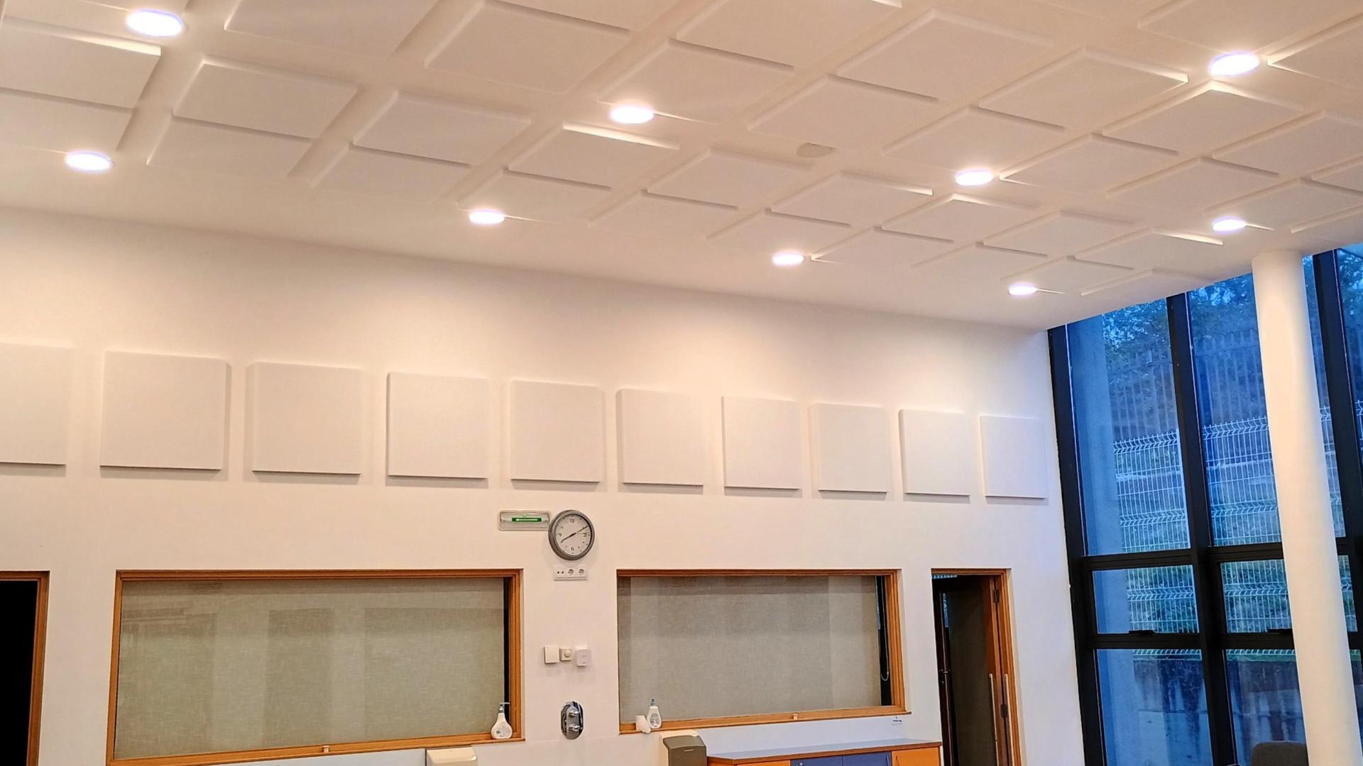 Escuela infantil Arieta, con las reformas acústicas realizadas.