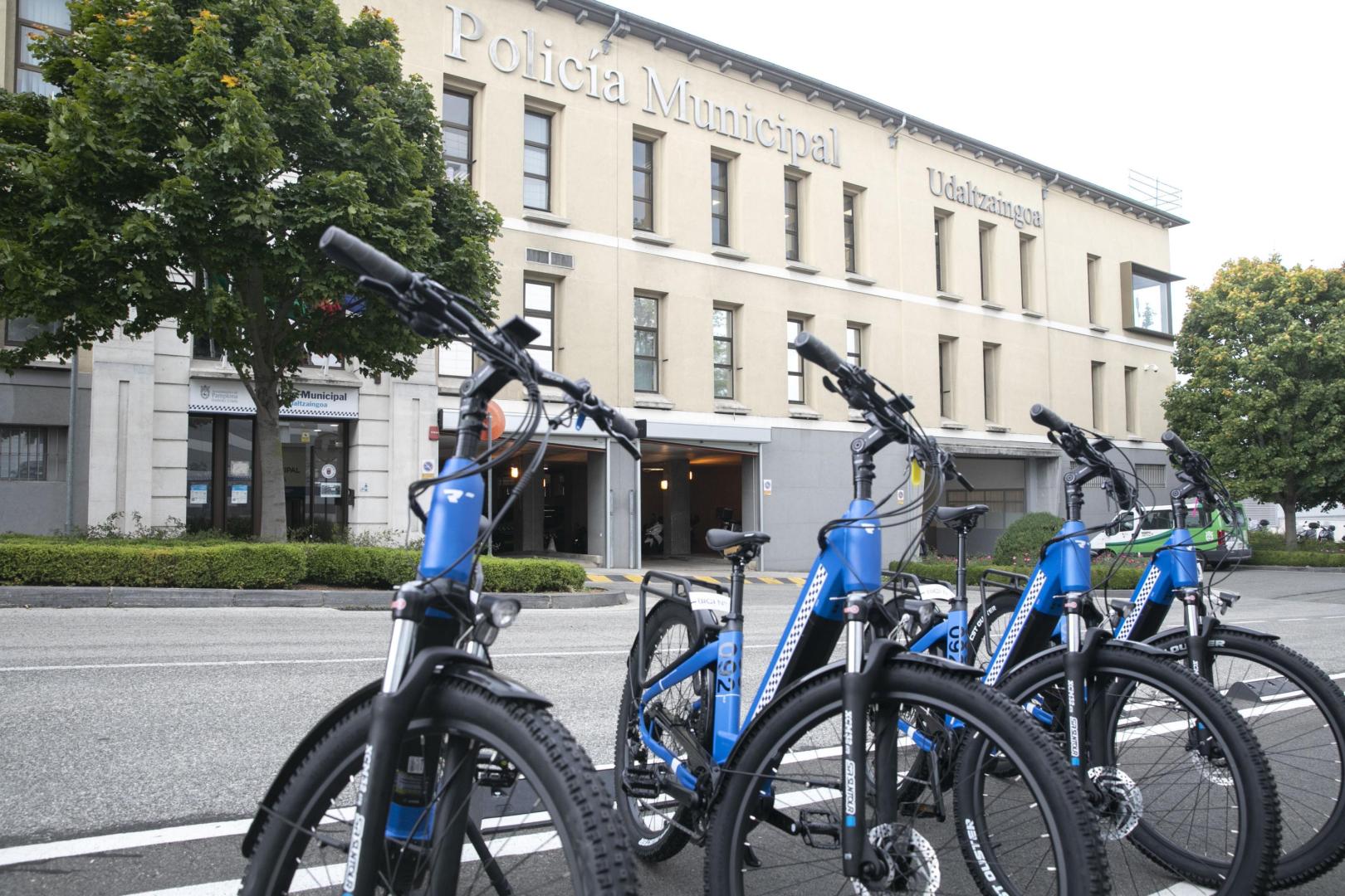 Las nuevas bicicletas con las que cuenta la brigada