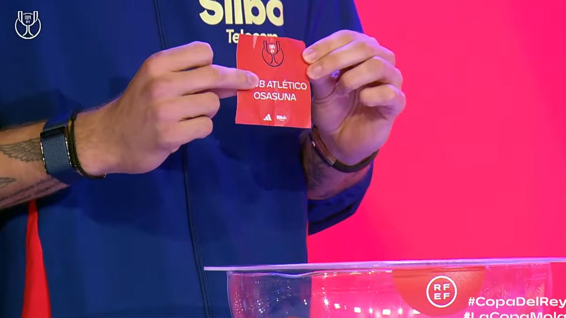 Remiro, con el nombre de Osasuna como rival del Chiclana en la Copa del Rey