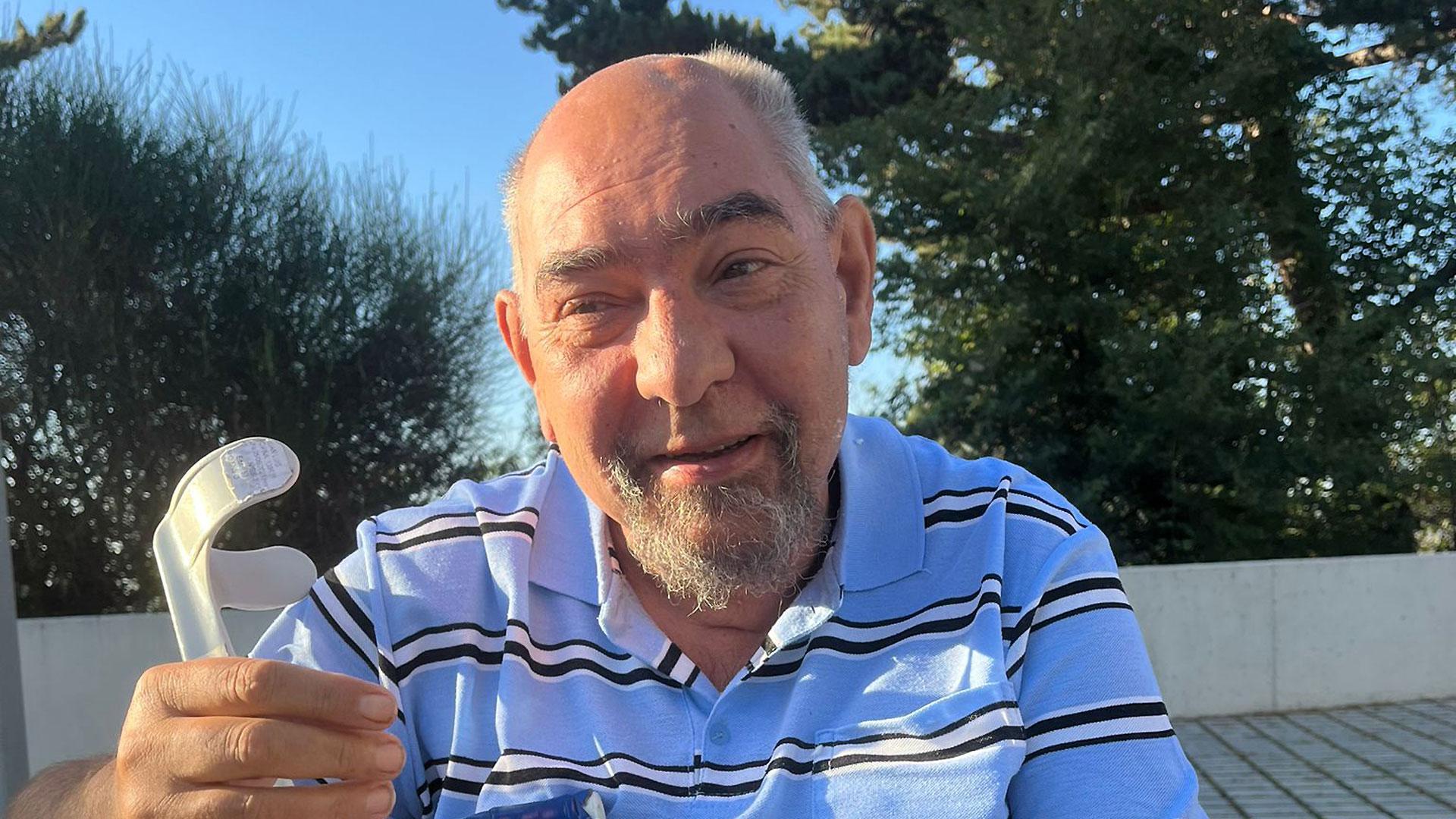 Juan Luis García Muñiz sufrió un ictus a los 33 años