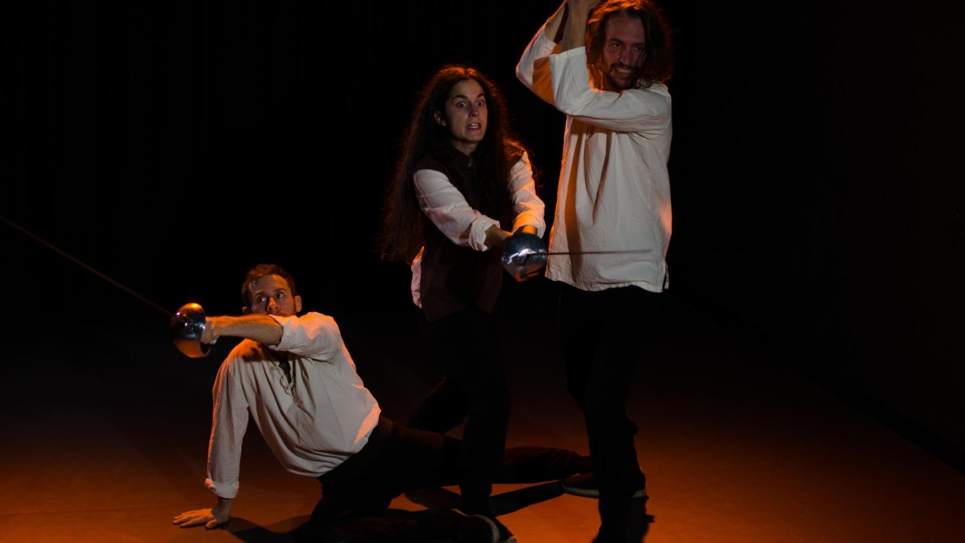 'La monja alférez', obra de La Cuerda Teatro, hoy en la ENT.