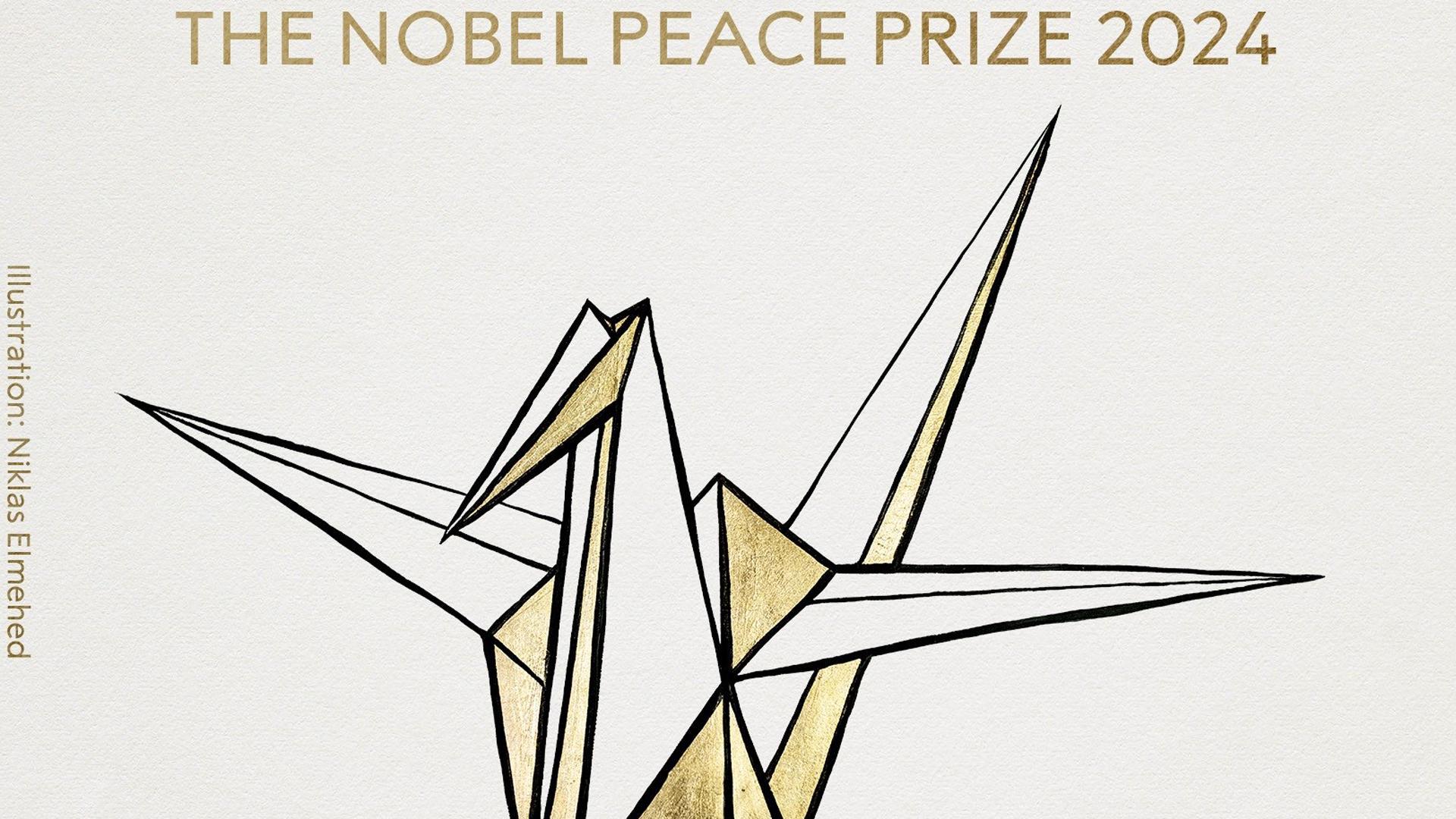Logo de la ONG japonesa Nihon Hidankyo, ganadora del premio Nobel de la Paz 2024.

REMITIDA / HANDOUT por COMITÉ NORUEGO DEL NOBEL

Fotografía remitida a medios de comunicación exclusivamente para ilustrar la noticia a la que hace referencia la imagen, y citando la procedencia de la imagen en la firma

11/10/2024