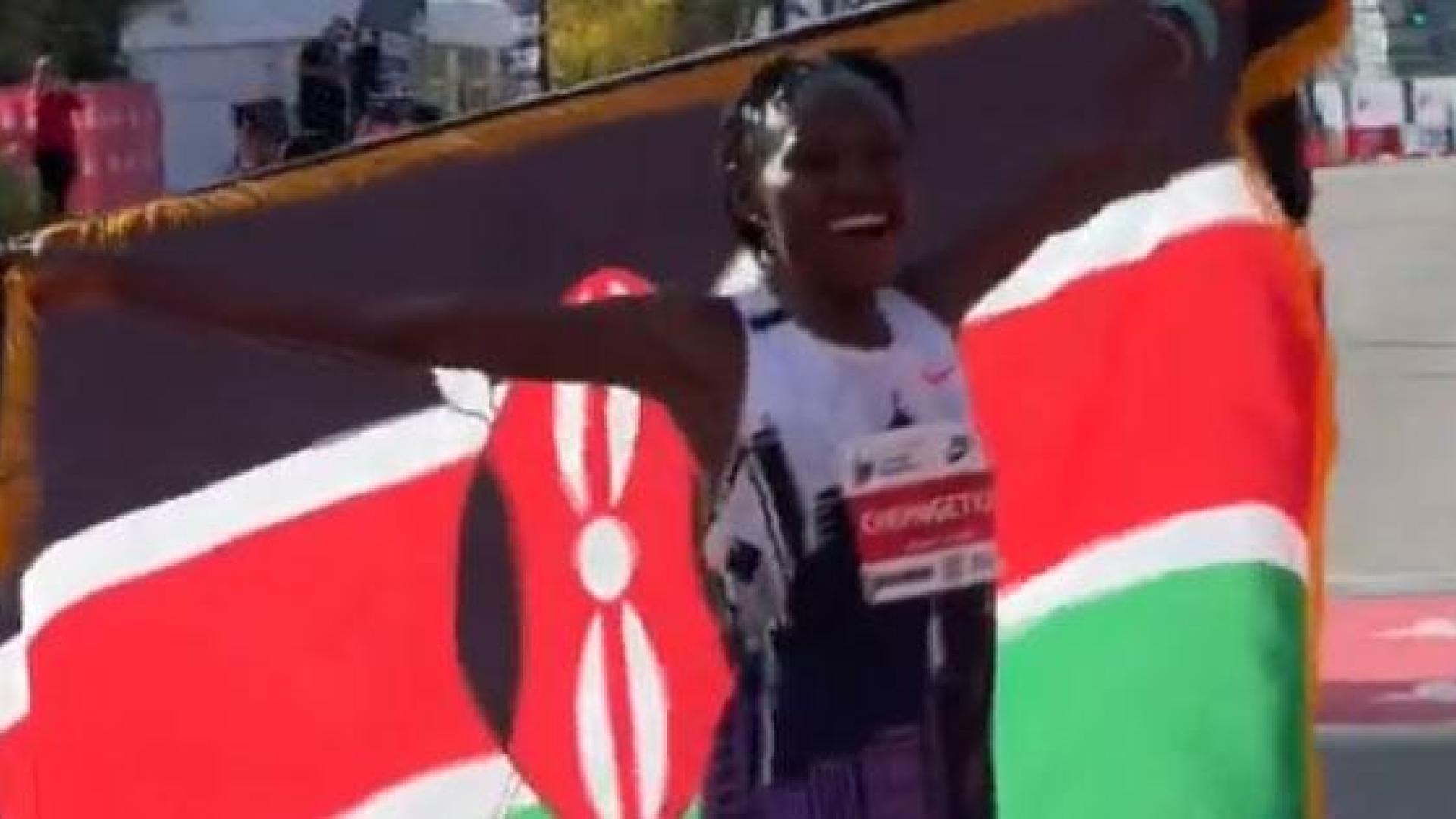 La keniana Ruth Chepngetich bate en Chicago el récord del mundo femenino de maratón