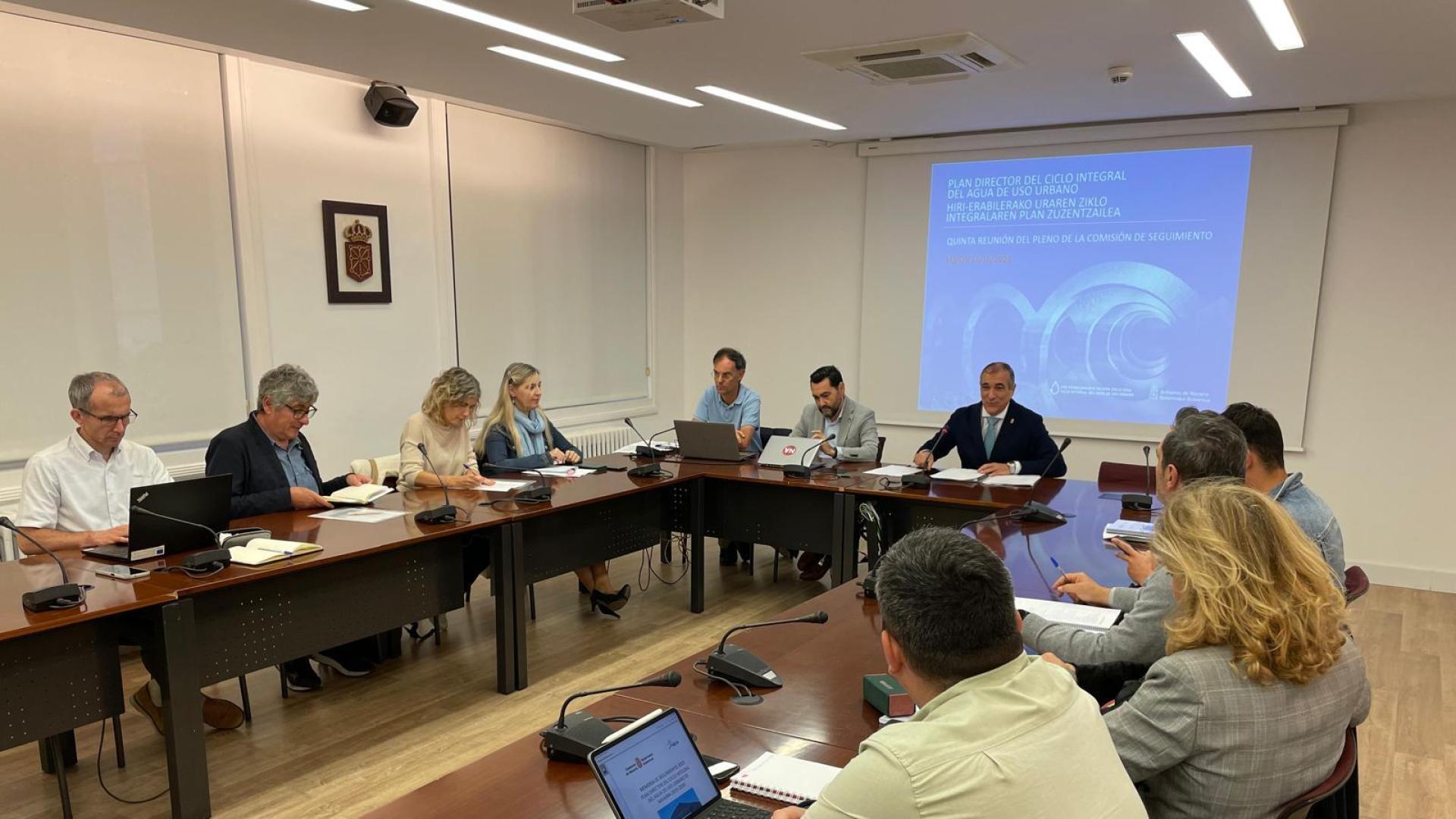 Reunión de seguimiento del Plan Director del Ciclo Integral del Agua de Uso Urbano