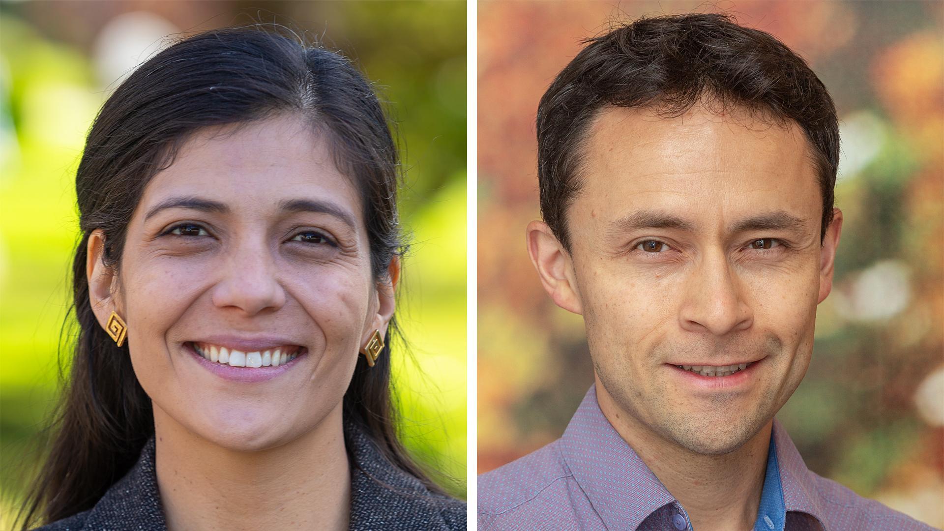 Sandra Polanía-Reyes y David Echeverry