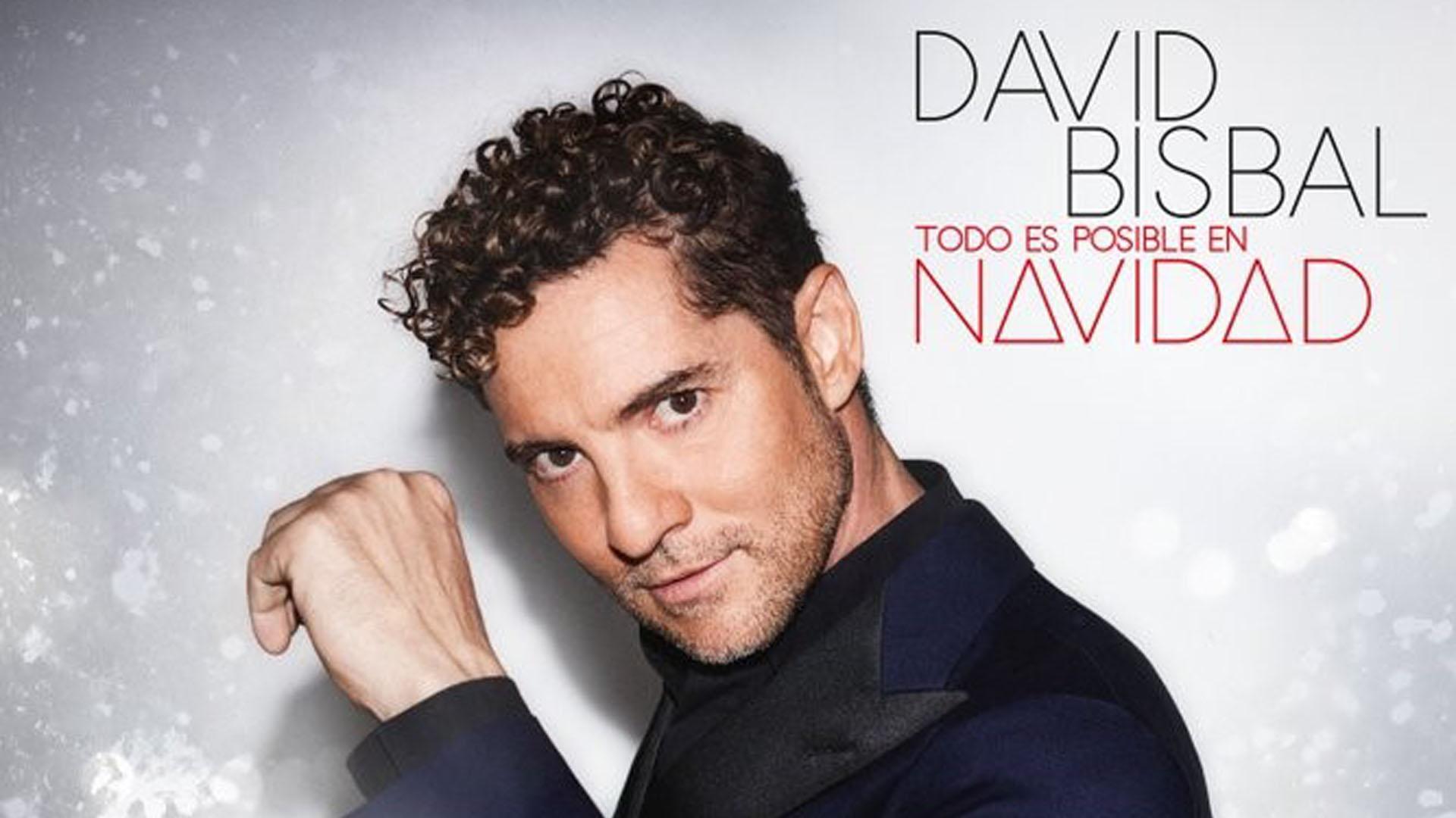 Imagen de la portada del disco 'Todo es posible en Navidad', de David Bisbal