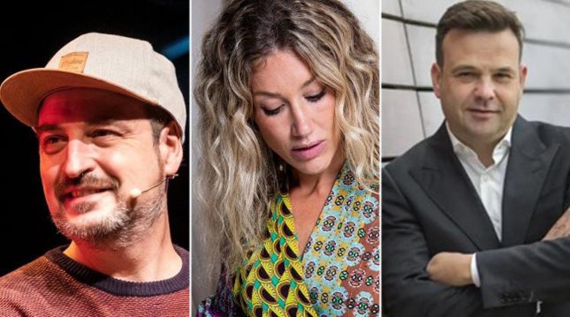 Los ponentes: Jorge Sandúa, Lucía Benavente y José Elías Navarro.