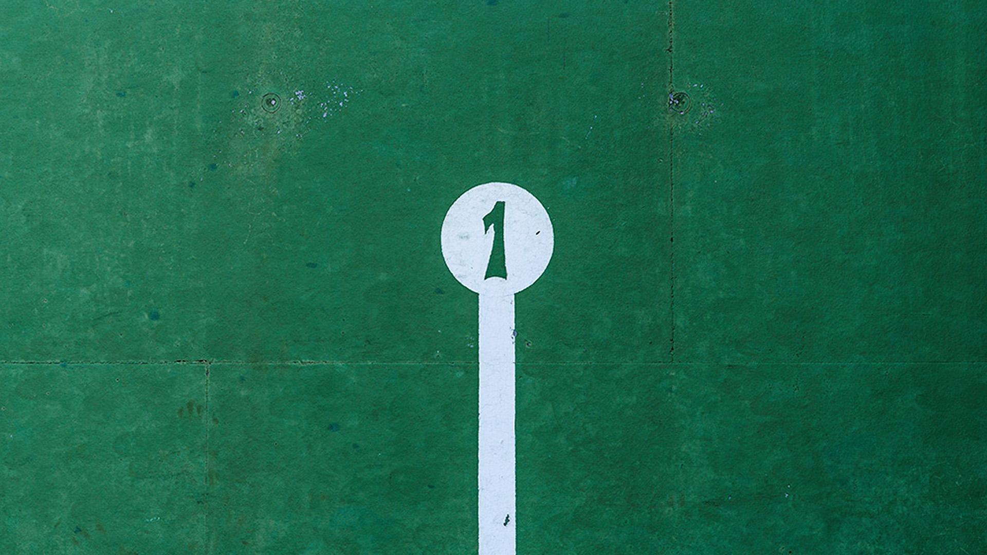 Pared de un frontón