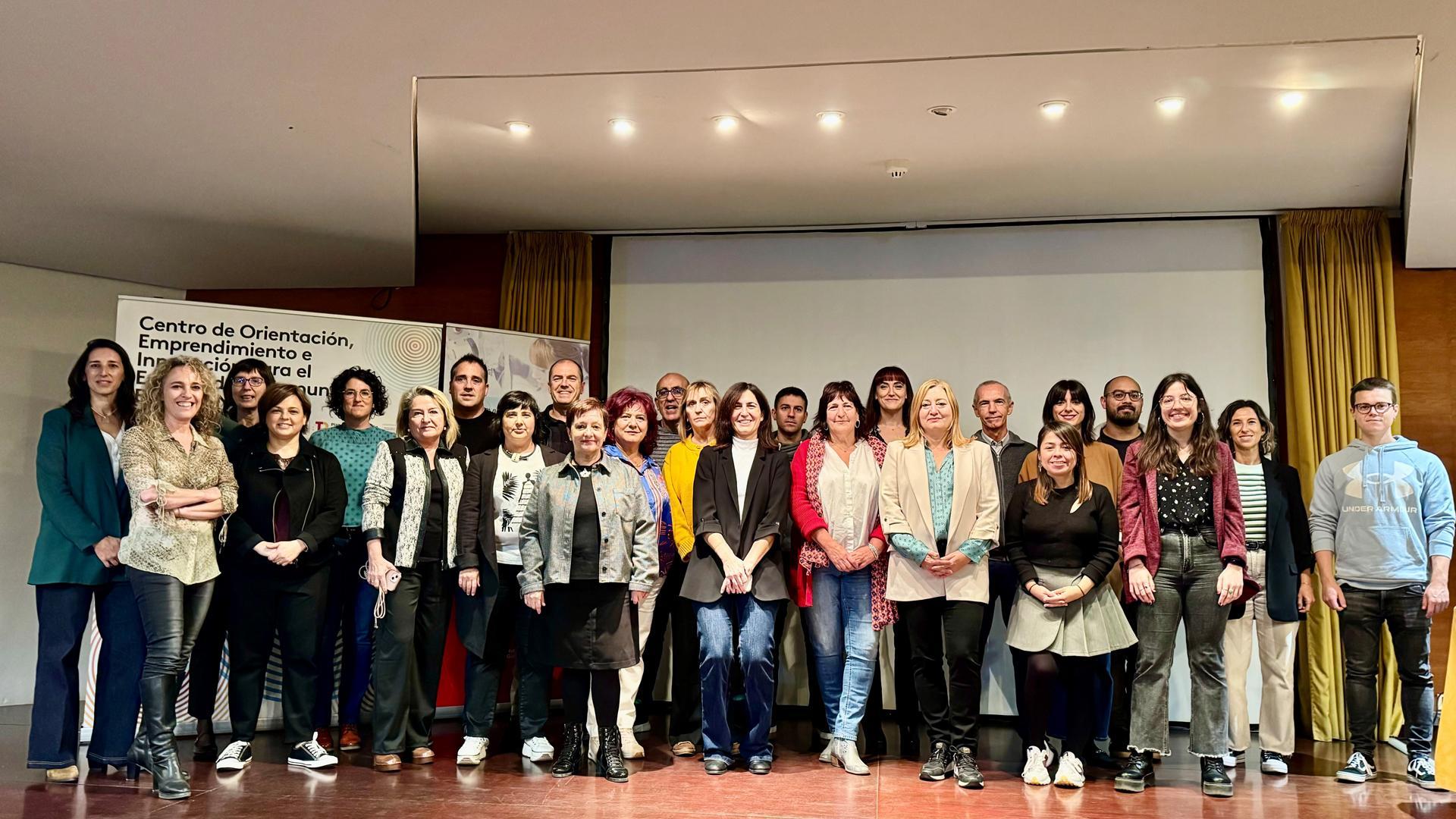 La jornada ha reunido en Olite a diversos agentes del ámbito del emprendimiento en Navarra.