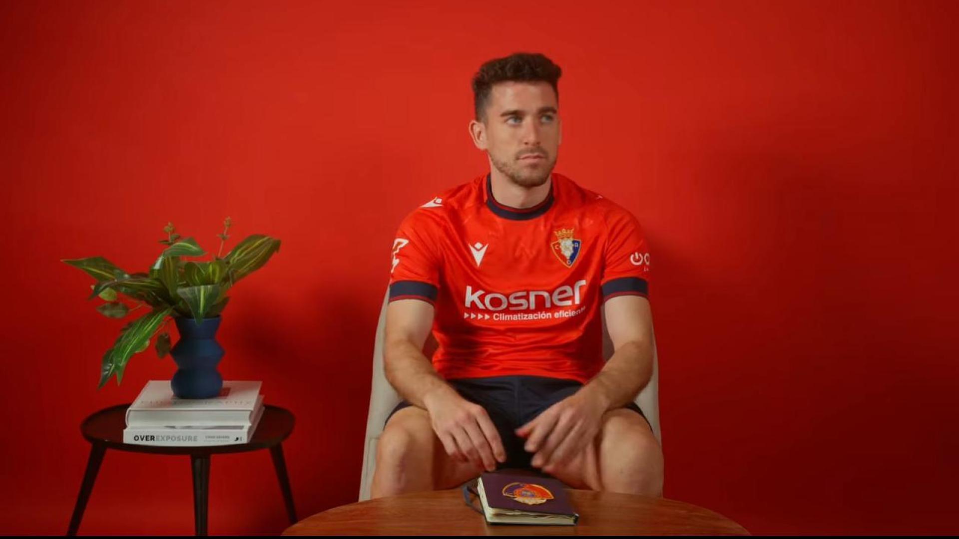 Kike Barja, en una imagen del vídeo difundido este sábado