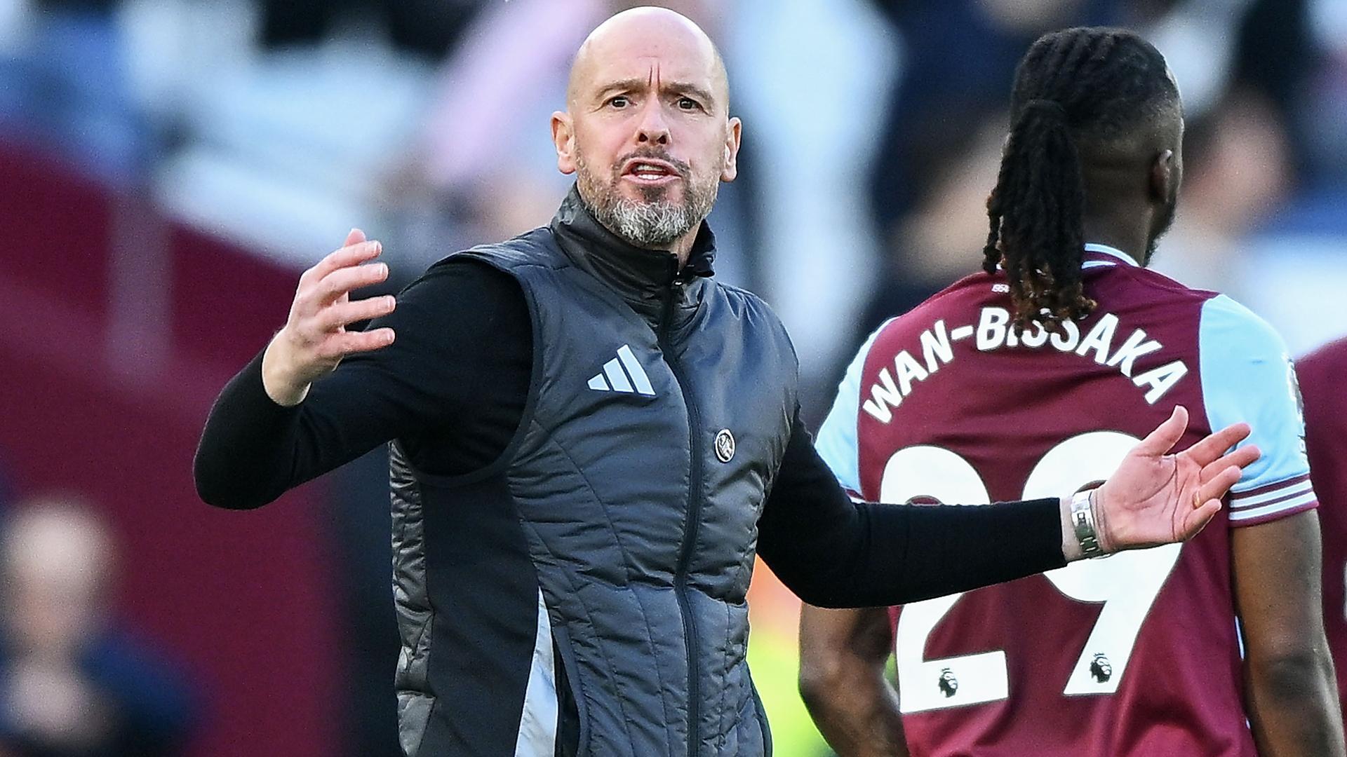 El técnicol alemán del Manchester United dirige el que ha sido su último encuentro al frente del equipo contra el West Ham United