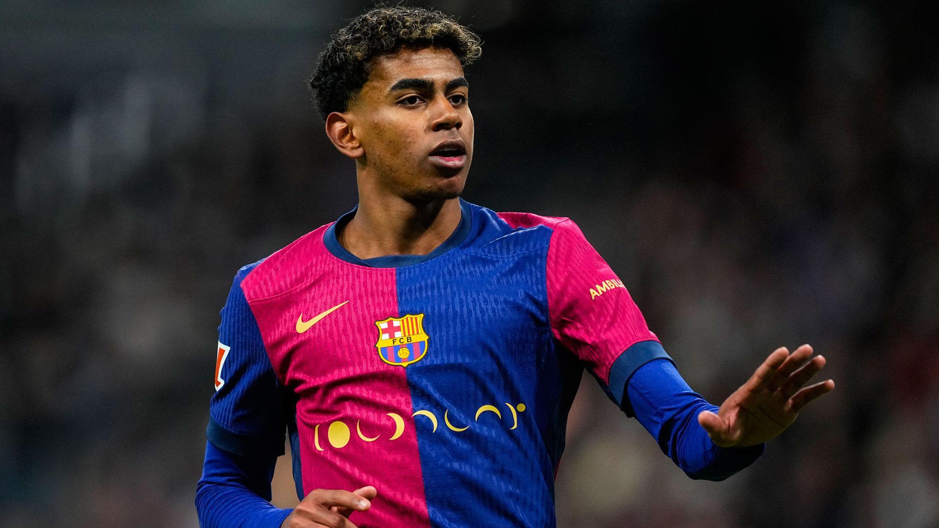 Lamine Yamal fue uno de los futbolistas del Barcelona que sufrió gestos e insultos racistas durante la disputa del Clásico en el Santiago Bernabéu