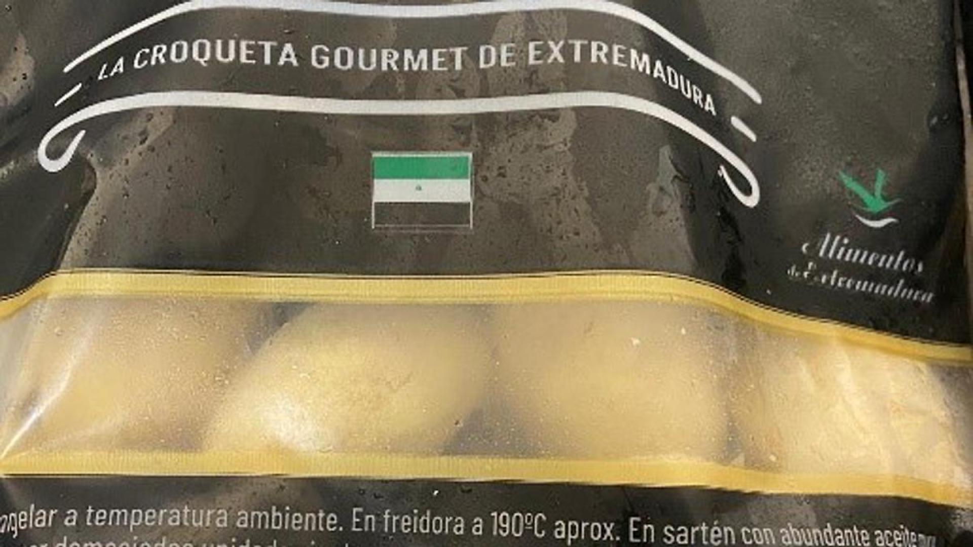 Una de las variedades de croquetas afectadas