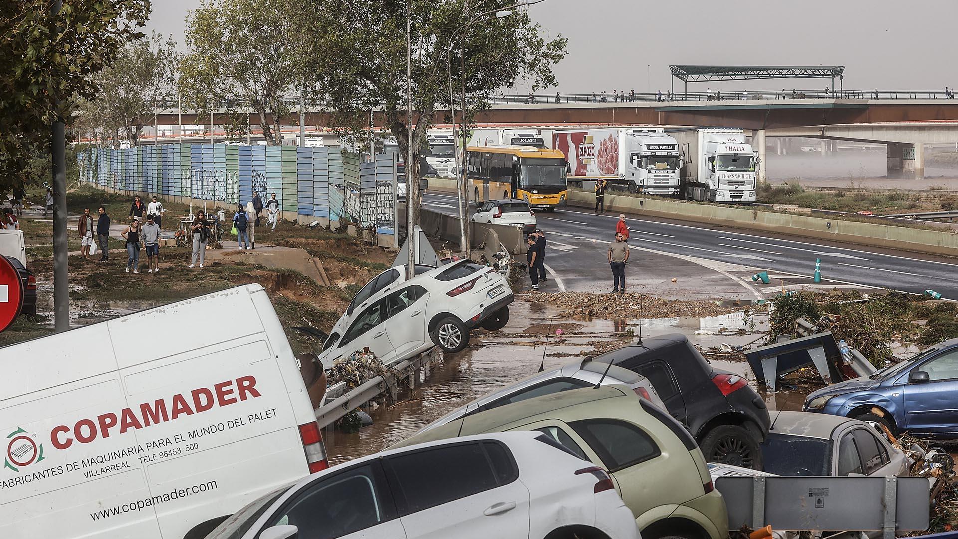 Fotos de las inundaciones y los daños causados por la DANA en Valencia y Albacete. /