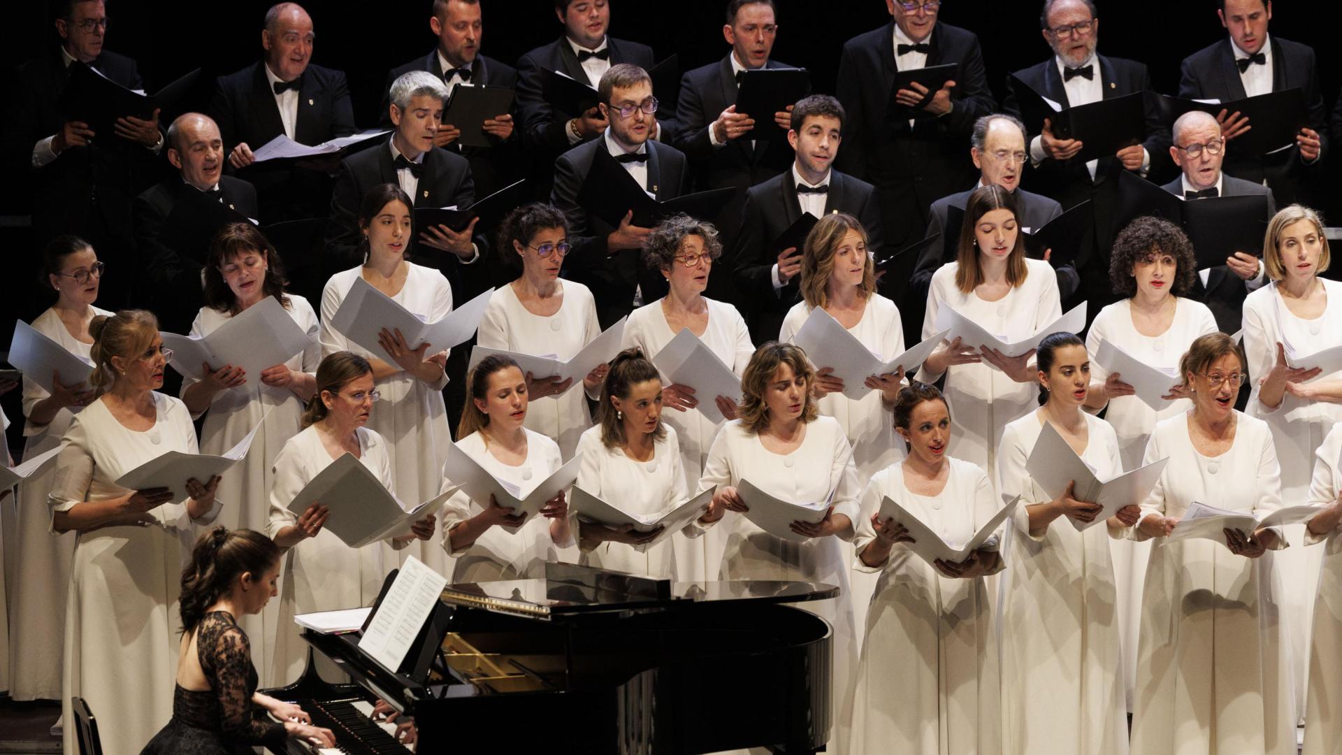 Concierto solidario del Orfeón hoy en el Teatro Gayarre.
