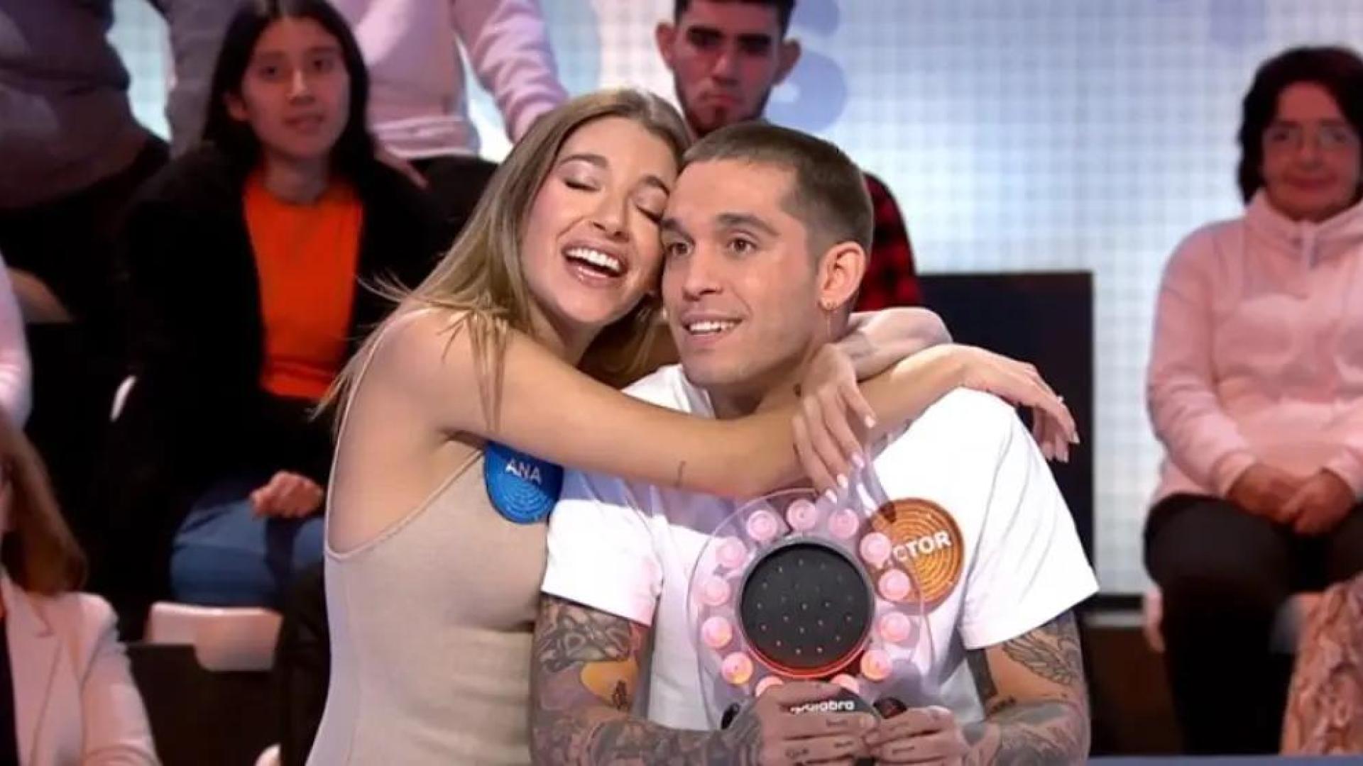 Ana Guerra y Víctor Elías, en Pasapalabra