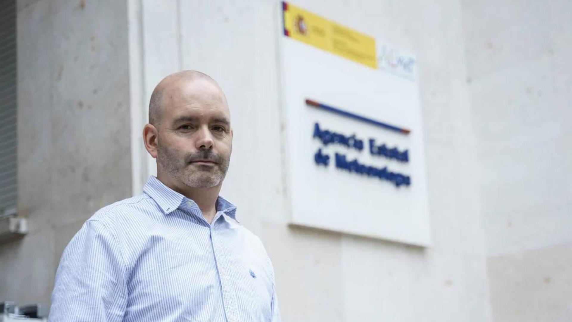 Rubén del Campo (Lodosa, Navarra, 46 años), portavoz de la AEMET