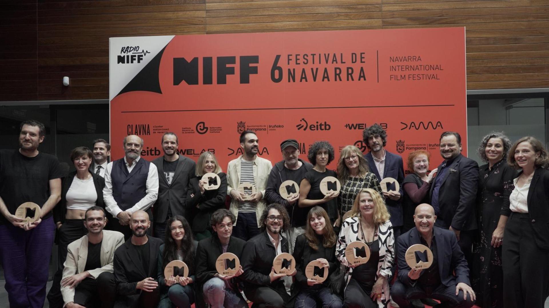 Palmarés de los premios NIFF, durante la entrega de los mismos.