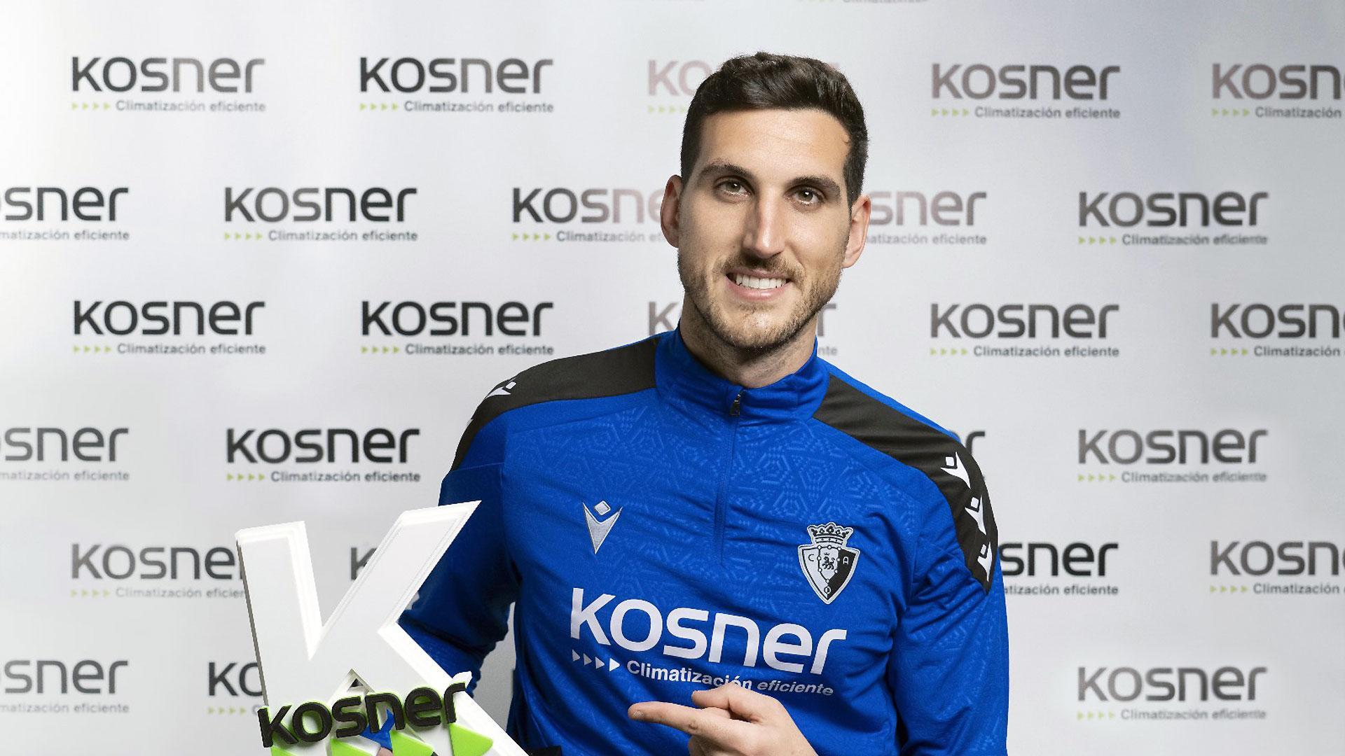 Sergio Herrera, 'Jugador Kosner del Mes' de octubre