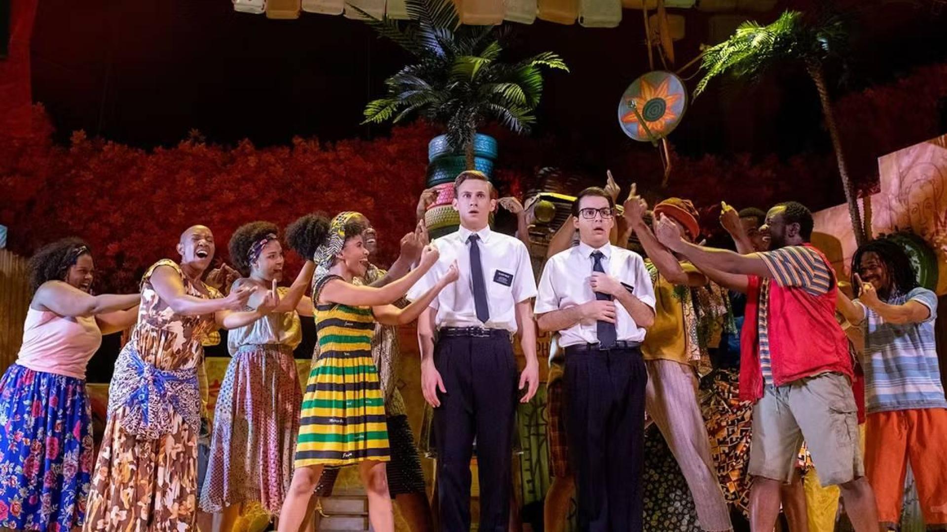 Una escena del musical 'The Book of Mormon'