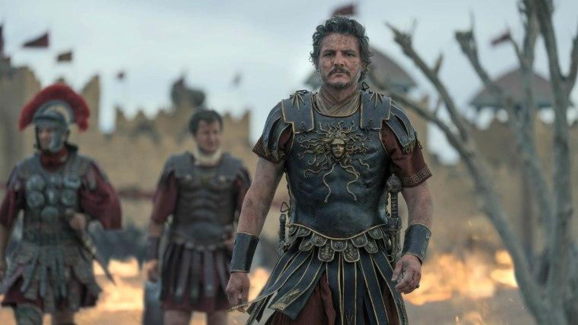 Una escena de 'Gladiator II'