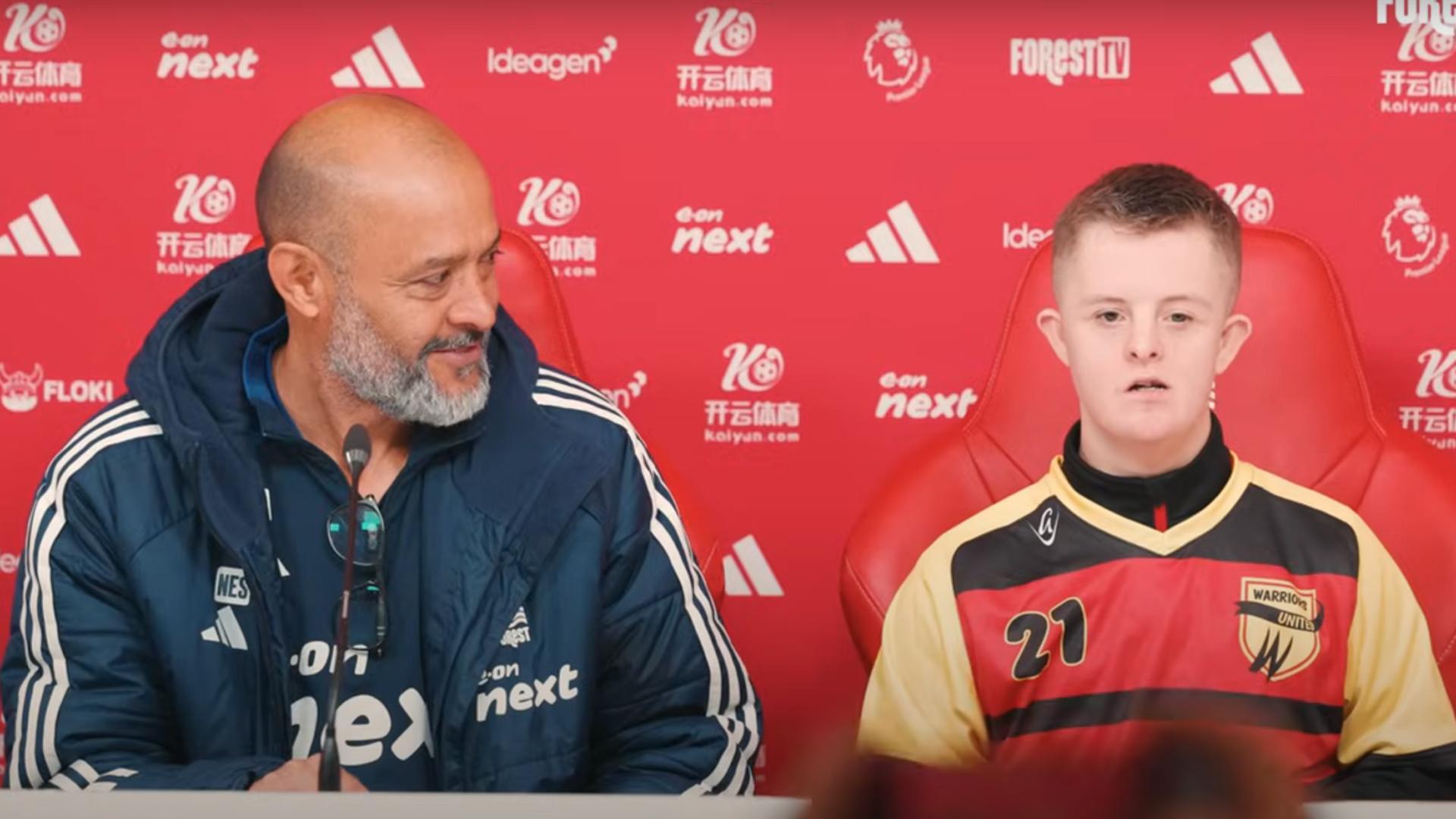 Nuno Espíritu Santo, en la rueda de prensa con los Warriors United