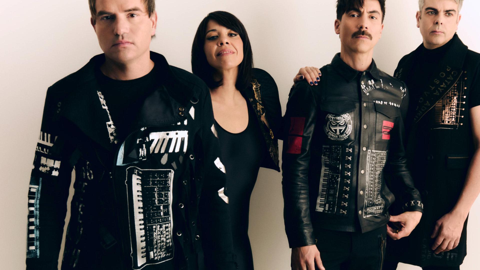 Desde la izq.: Marc Gili, Belly Hernández, Lisandro Montes y Bart Sanz, en una imagen promocional de 'Futuros imposibles'