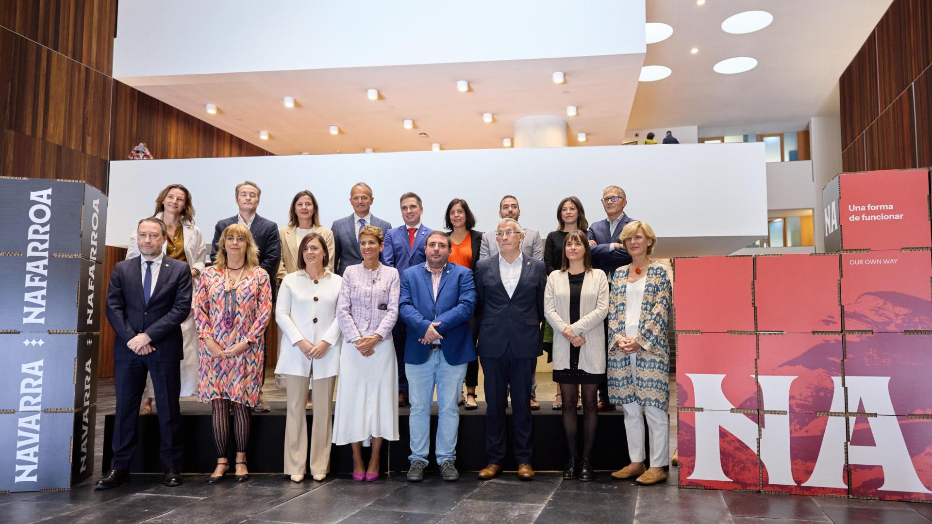 Presentación en septiembre de Marca Navarra en Baluarte.