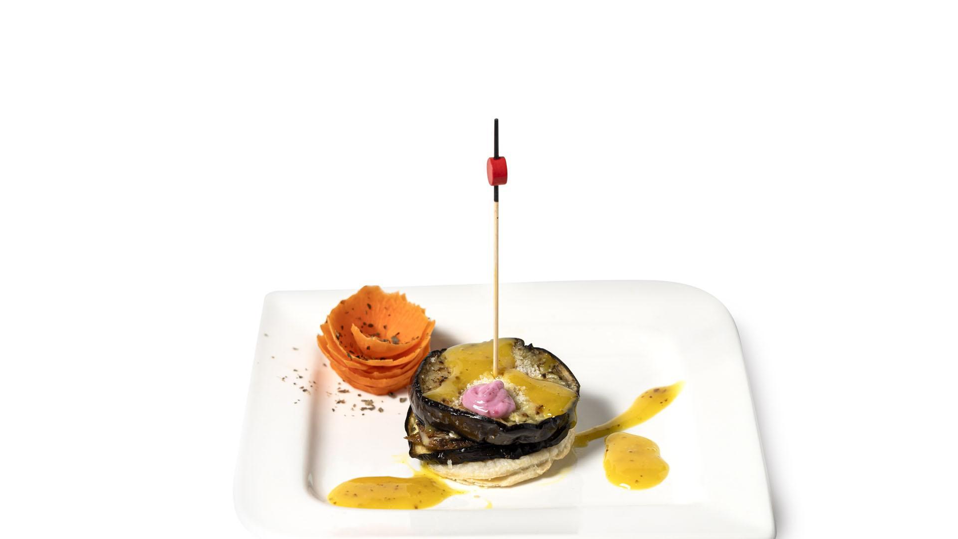 'El profe', pintxo elaborado por el bar Euntze, tercer premio