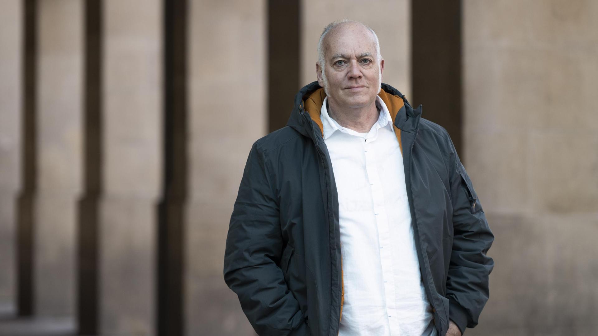 El director de documentales Iñaki Alforja este jueves en Pamplona
