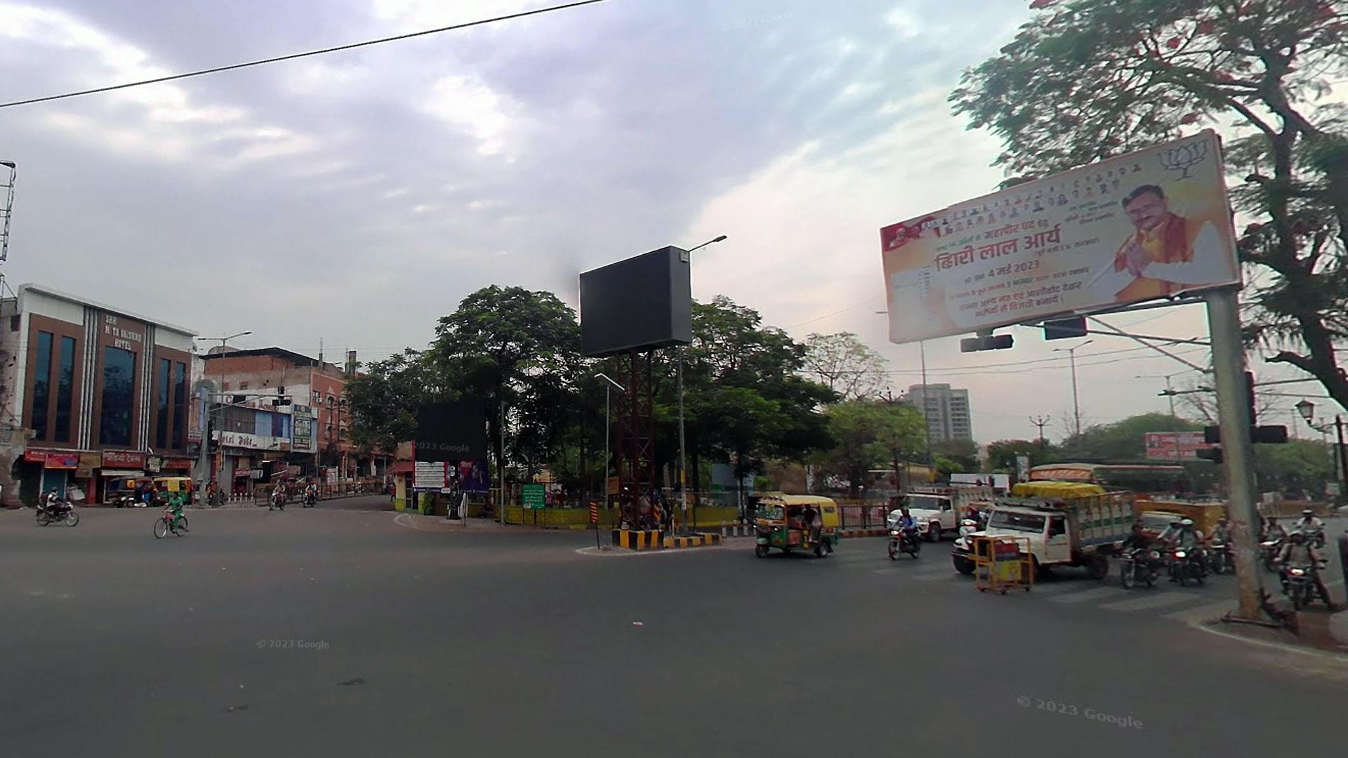 VIsta de la ciudad india de Jhansi, donde ha ocurrido el suceso